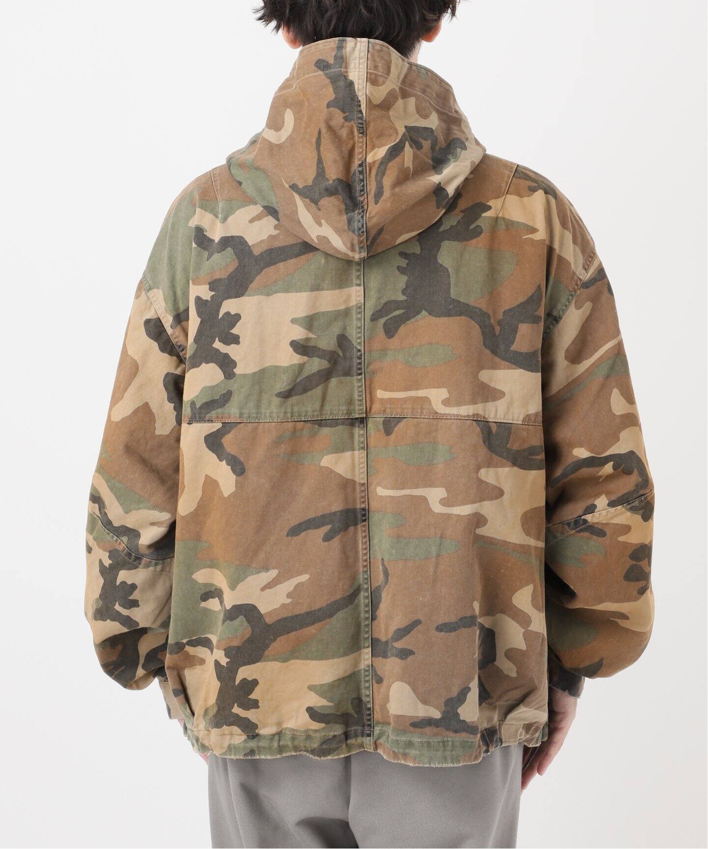 ANCELLM/アンセルム/CAMO HOODIE JACKET サイズ2 ANCELLM / アンセルム CAMO ZIPUP HOODIE（その他ブルゾン