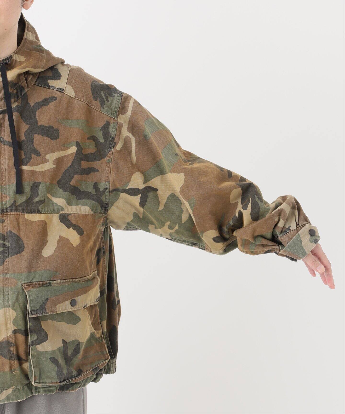 ANCELLM/アンセルム/CAMO HOODIE JACKET サイズ2 CAMO HOODIE JACKET | ref. / Web Store