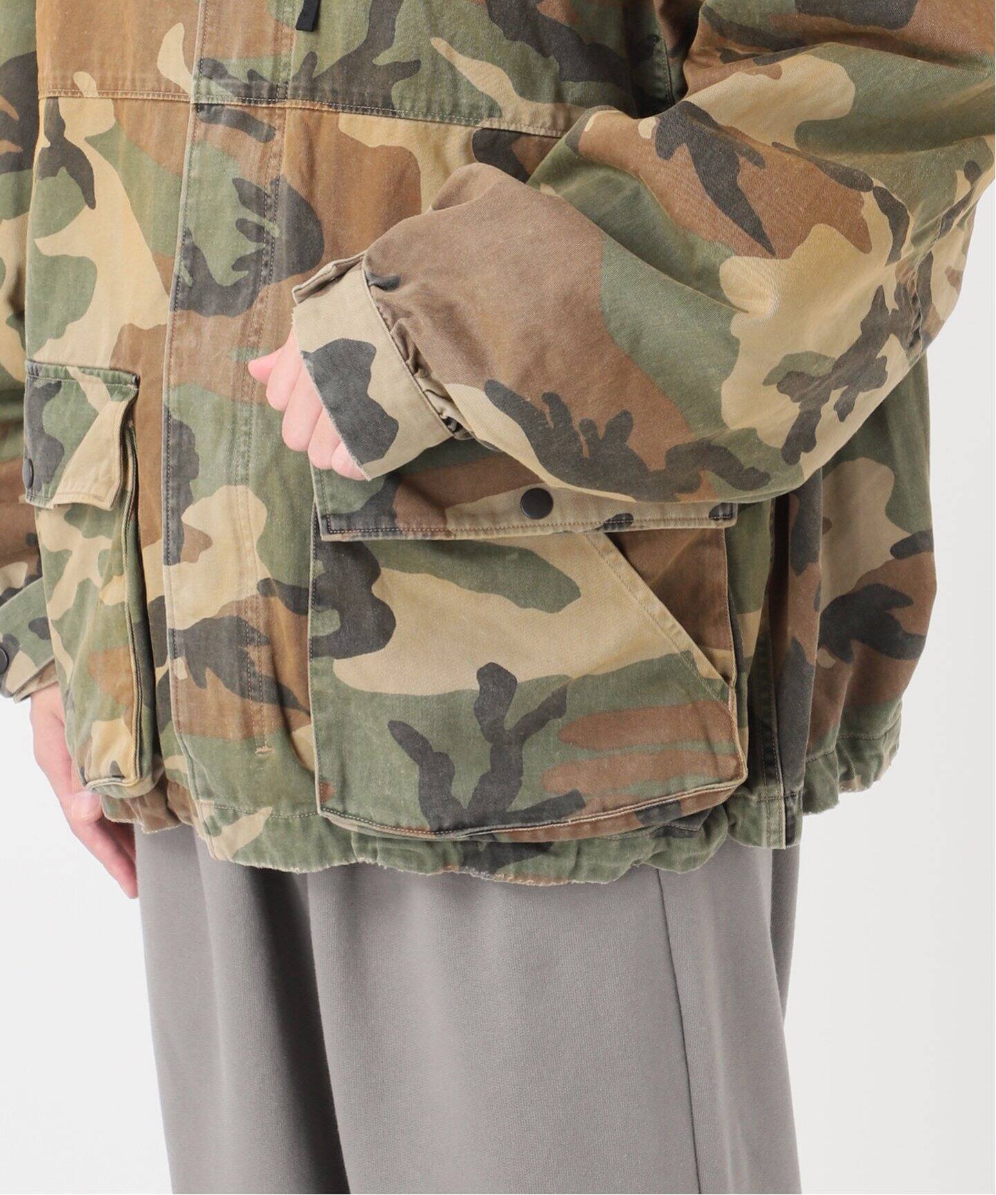 ANCELLM / アンセルム CAMO ZIPUP HOODIE（その他ブルゾン／アウター