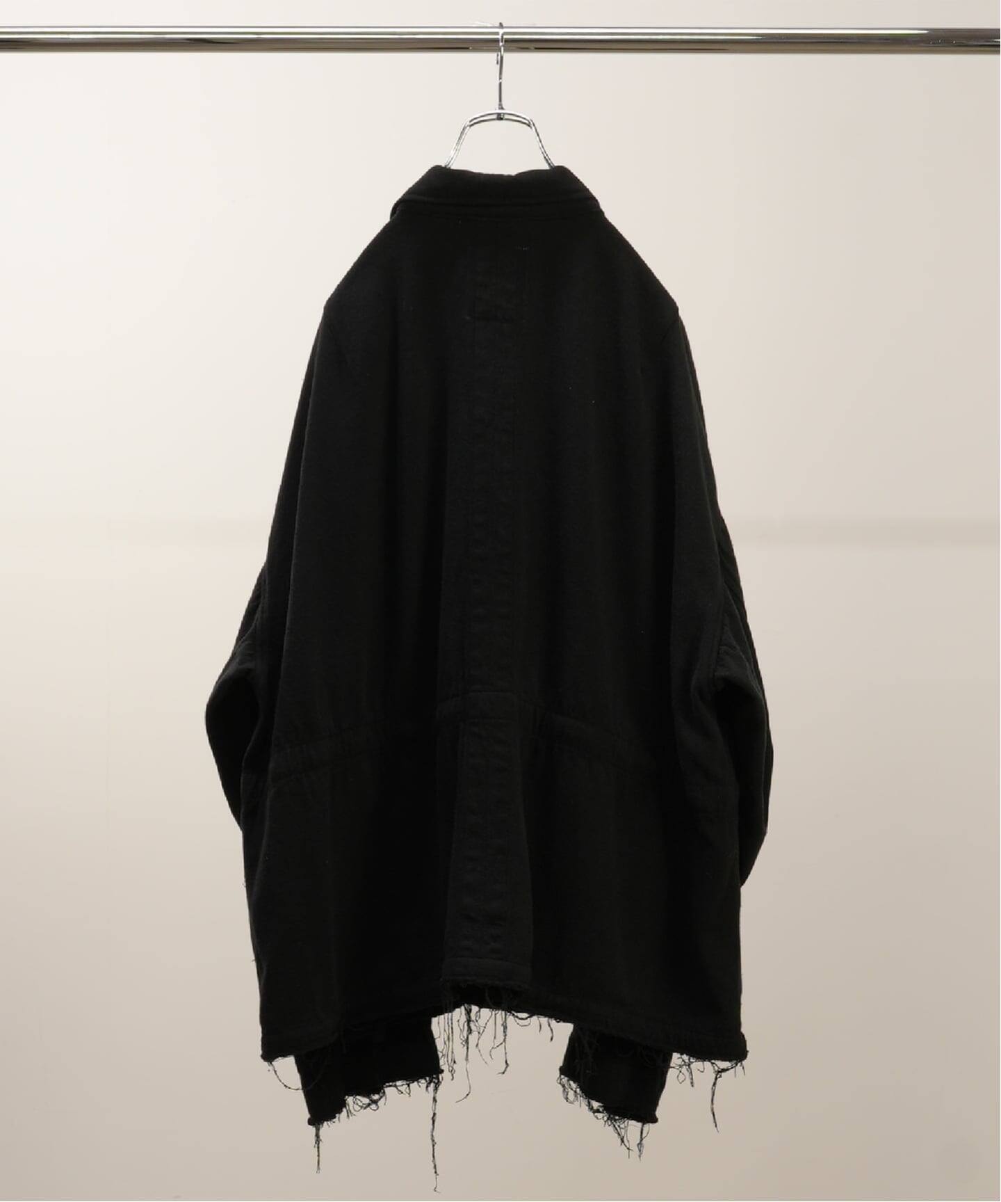 SUEDE SILK JACKET　ANCELLM ANCELLM ⠀ “ SILK SUEDE FIELD JACKET ” lot : ANC-JK59-B