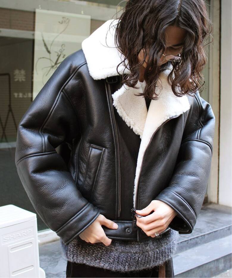 ANCELLM / アンセルム MOUTON DOUBLE JACKET（ムートンコート）｜WISM 