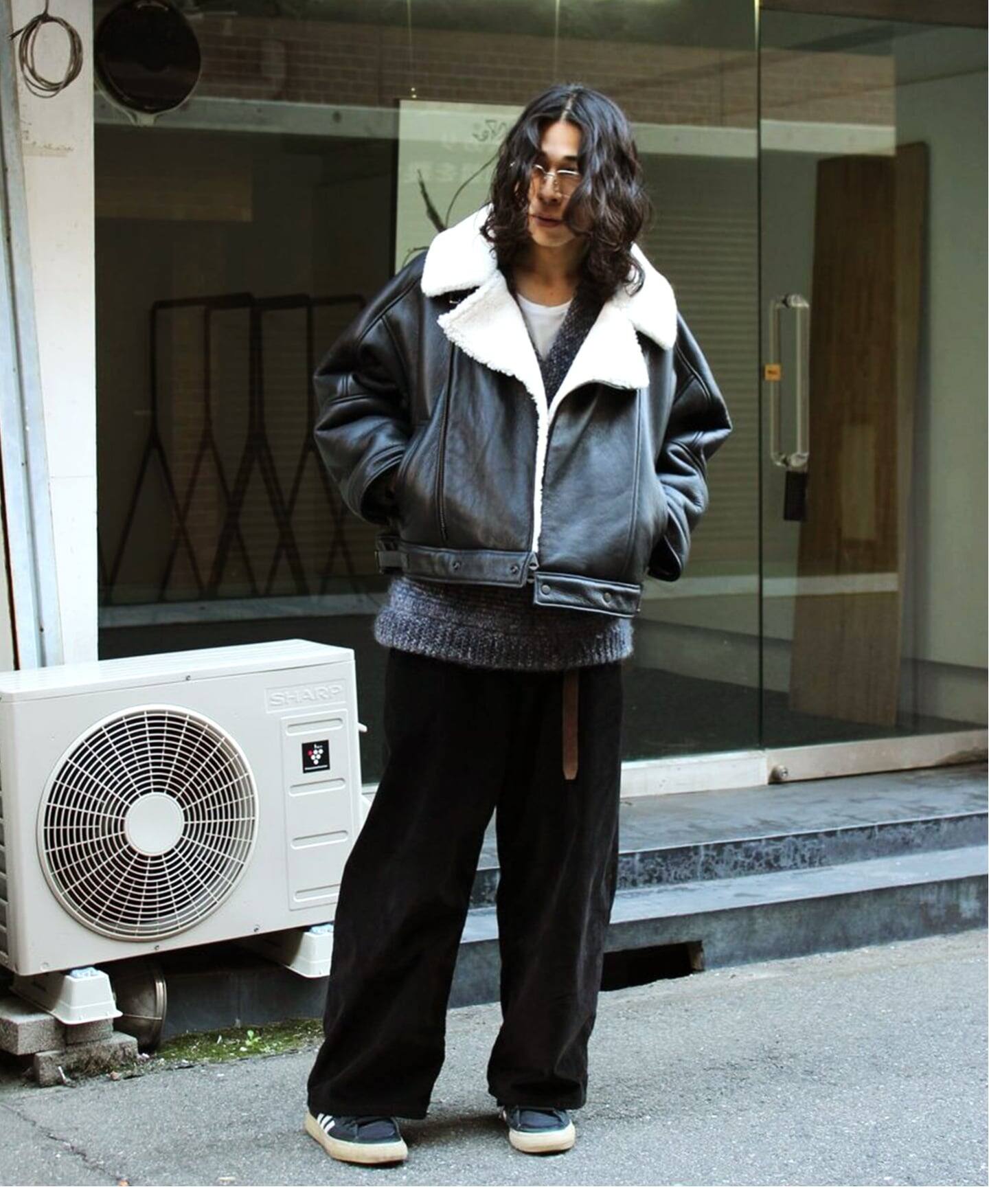 ANCELLM / アンセルム MOUTON DOUBLE JACKET（ムートンコート）｜WISM 