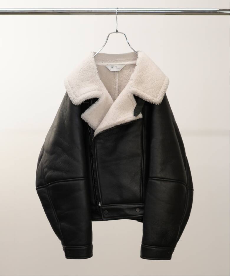 ANCELLM / アンセルム MOUTON DOUBLE JACKET（ムートンコート）｜WISM 
