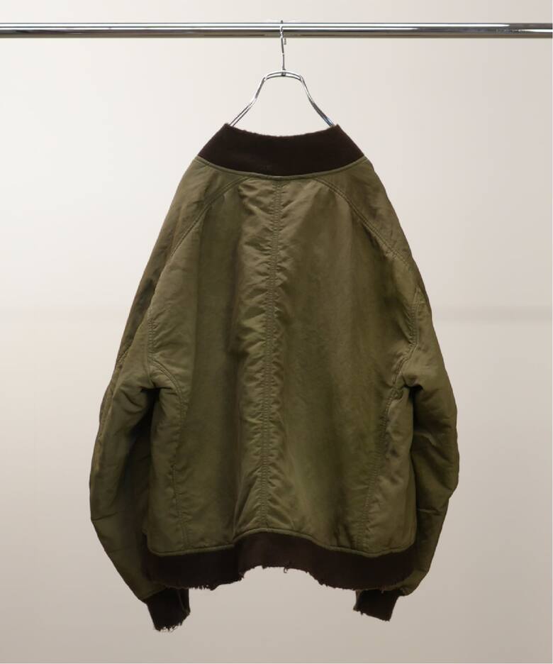 ANCELLM / アンセルム FADED BOMBER JACKET（その他ブルゾン／アウター 