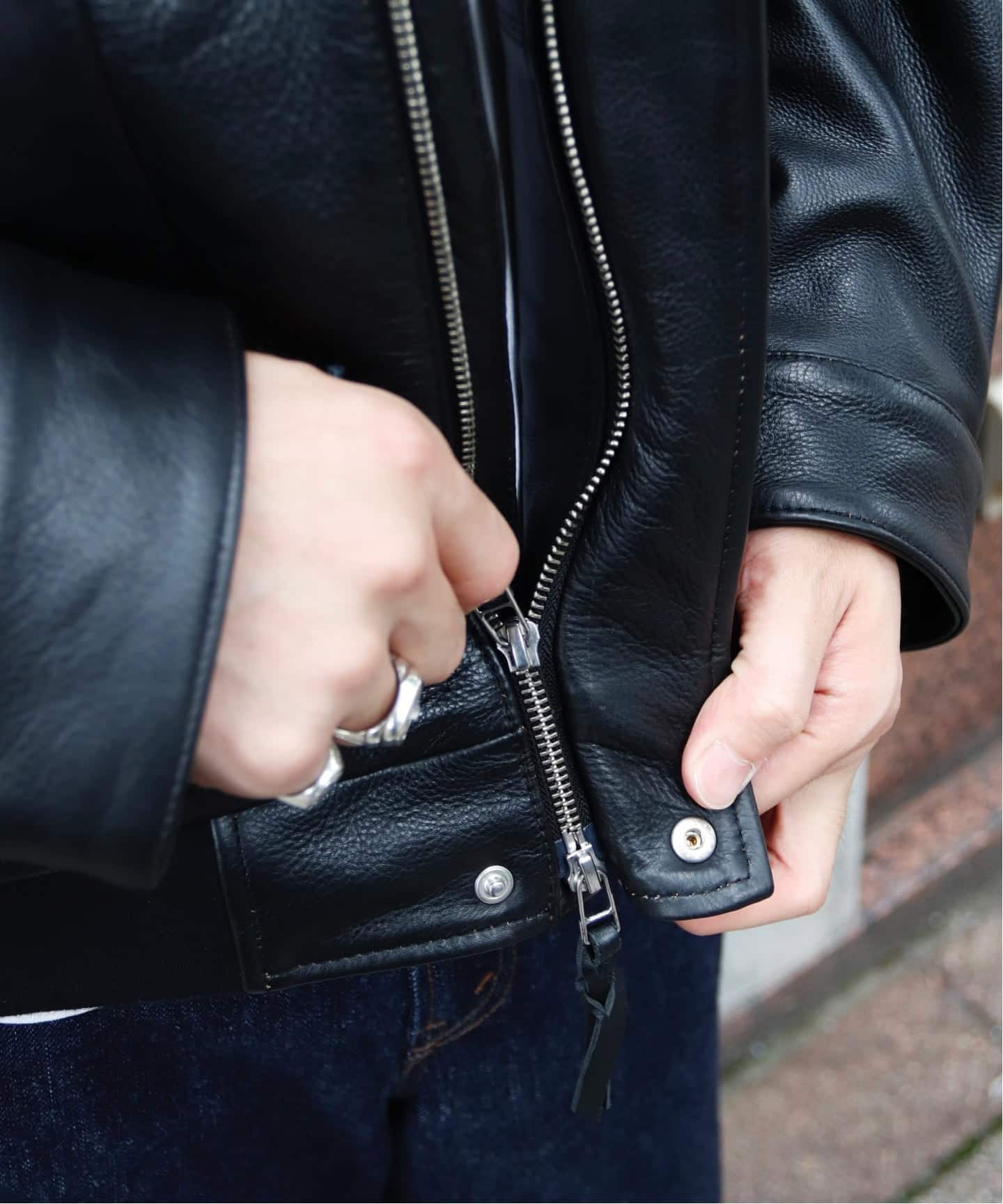 CCU / シーシーユー CAP SHOULDER JKT（レザージャケット）｜WISM