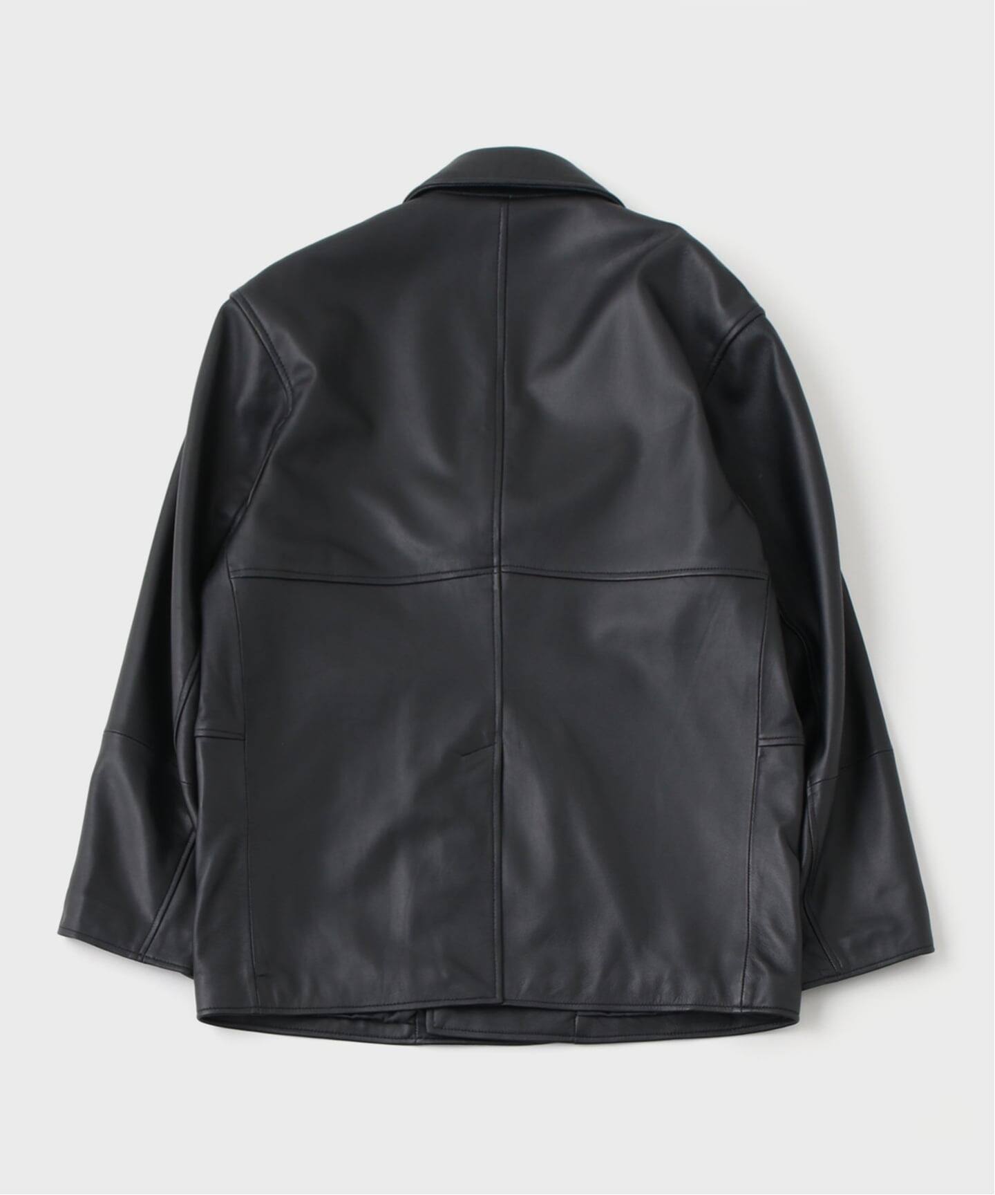 CCU / シーシーユー DOUBLE BREASTED JKT（レザージャケット）｜WISM