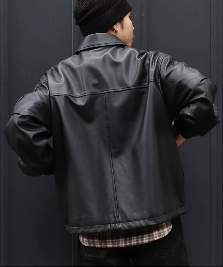 CCU / シーシーユー COACH JKT（レザージャケット）｜WISM（ウィズム 