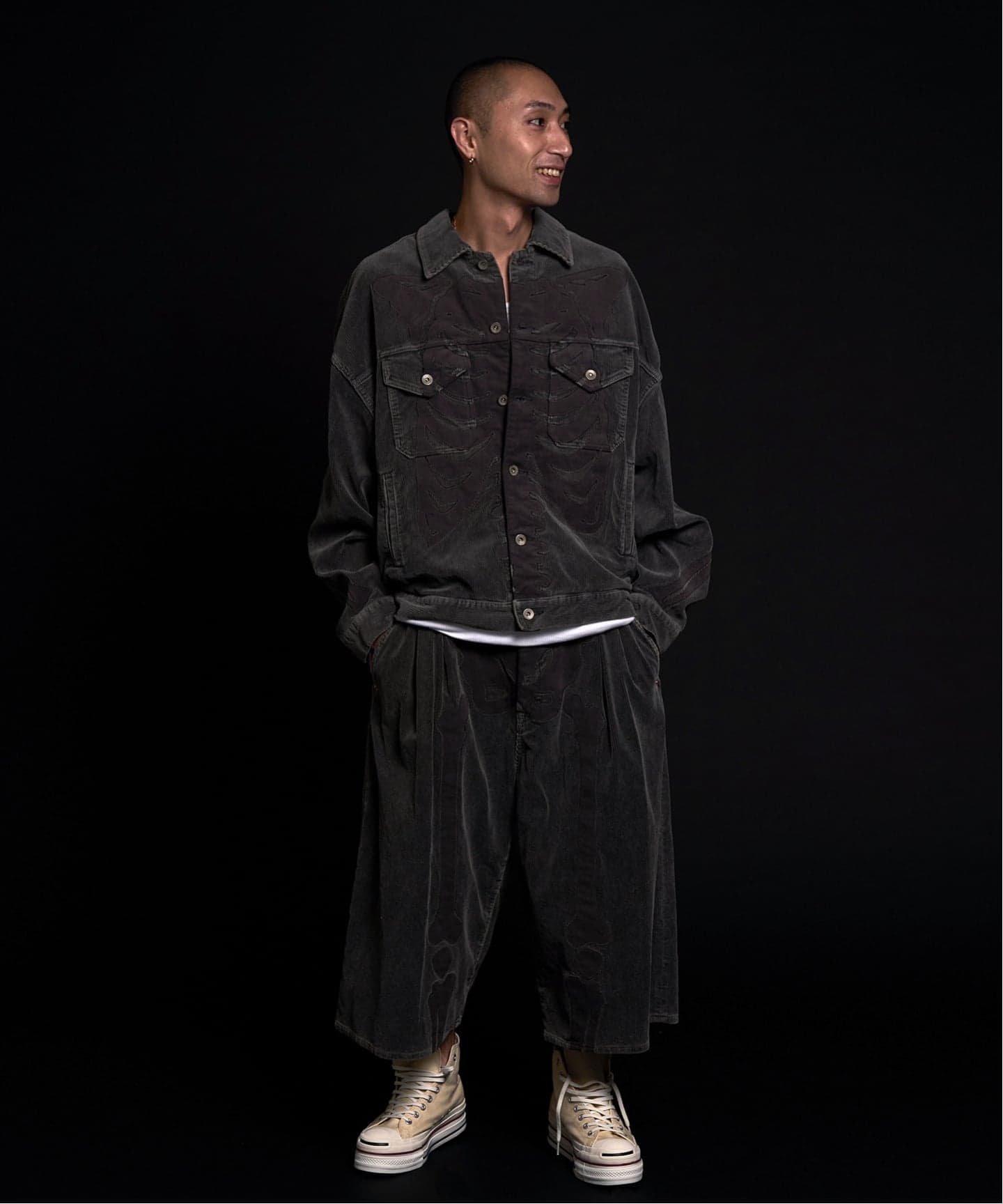 doublet / ダブレット BONE APPLIQUE CORDUROY JACKET（その他ブルゾン