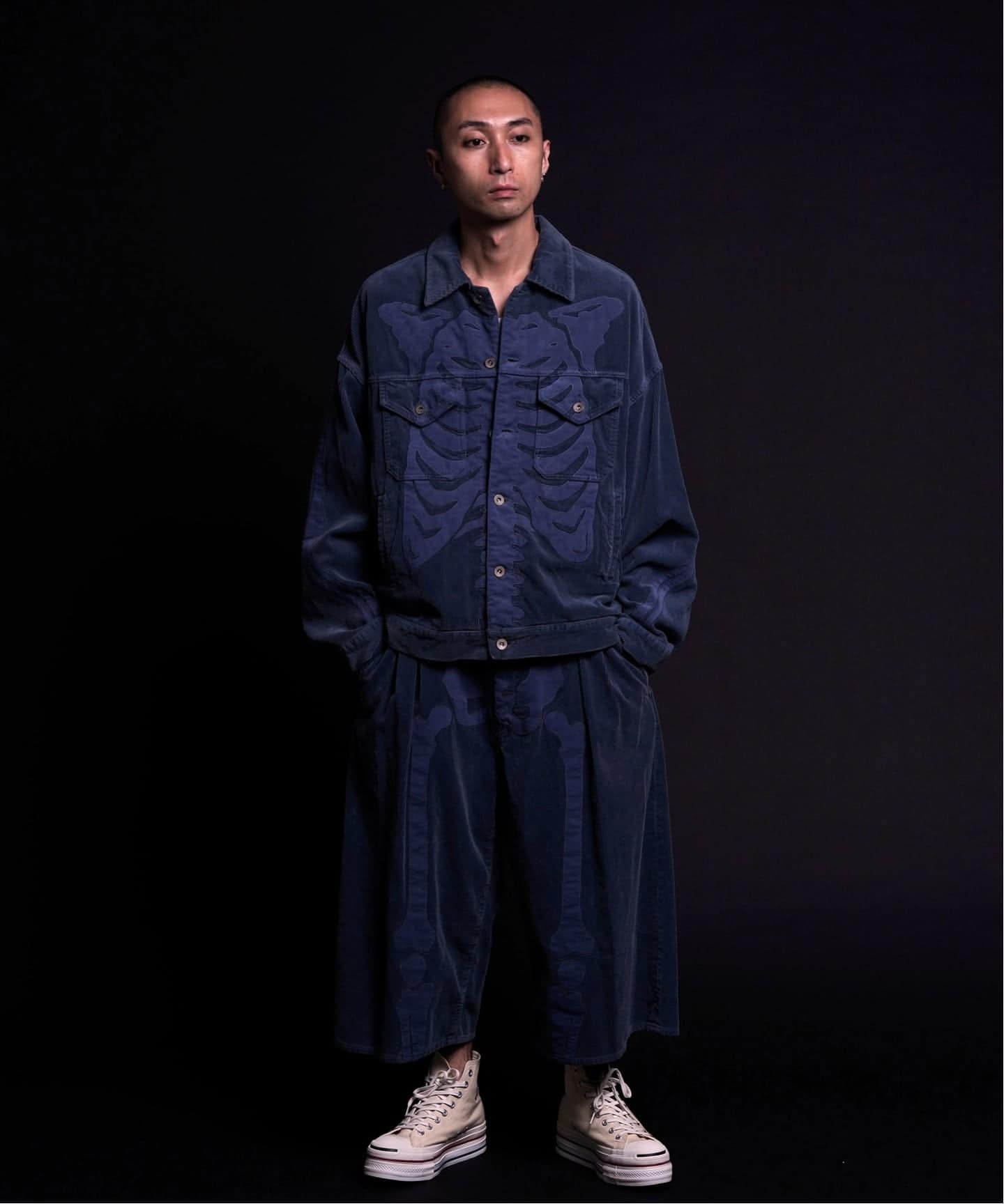 doublet / ダブレット BONE APPLIQUE CORDUROY JACKET（その他ブルゾン