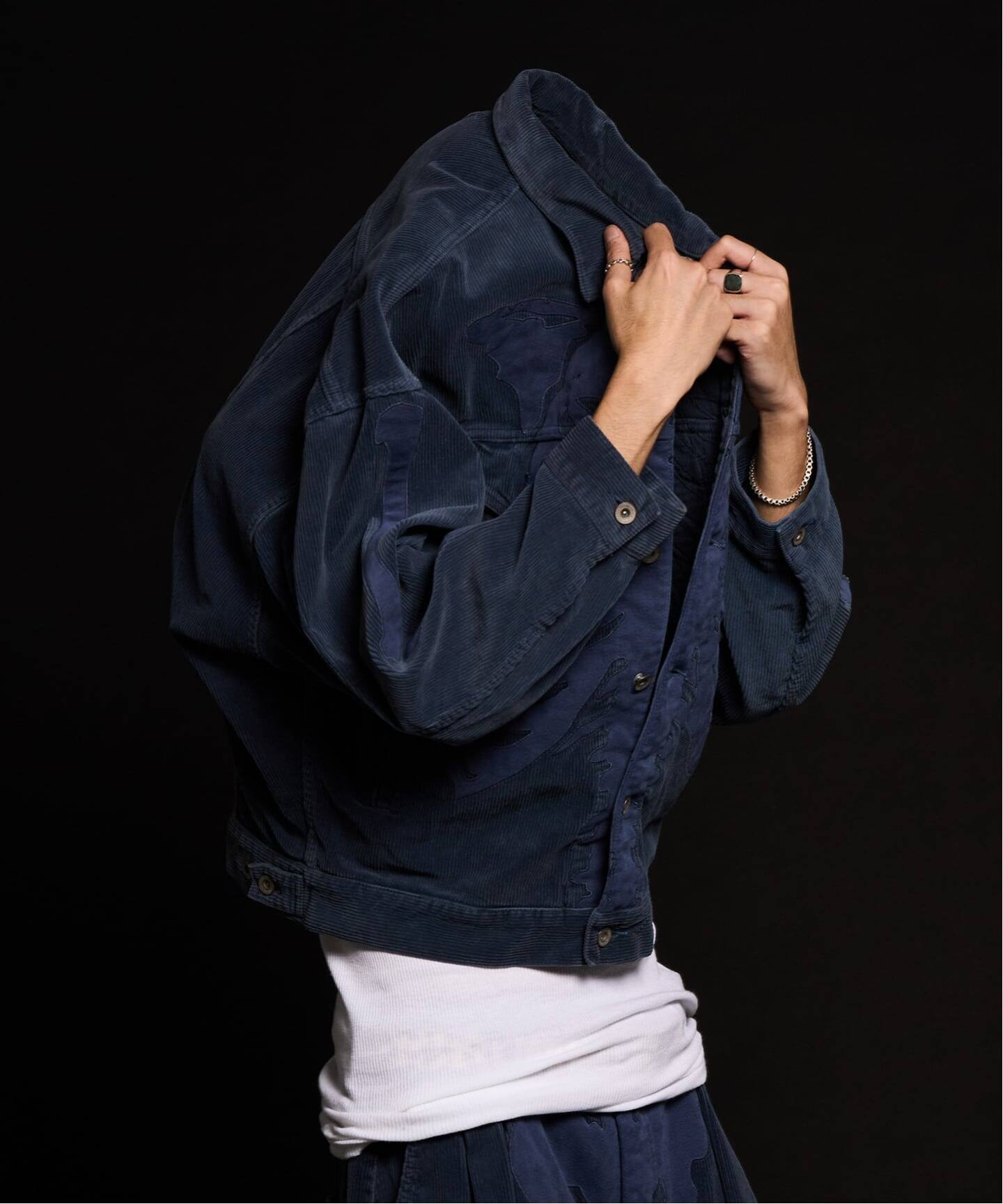 doublet / ダブレット BONE APPLIQUE CORDUROY JACKET（その他ブルゾン