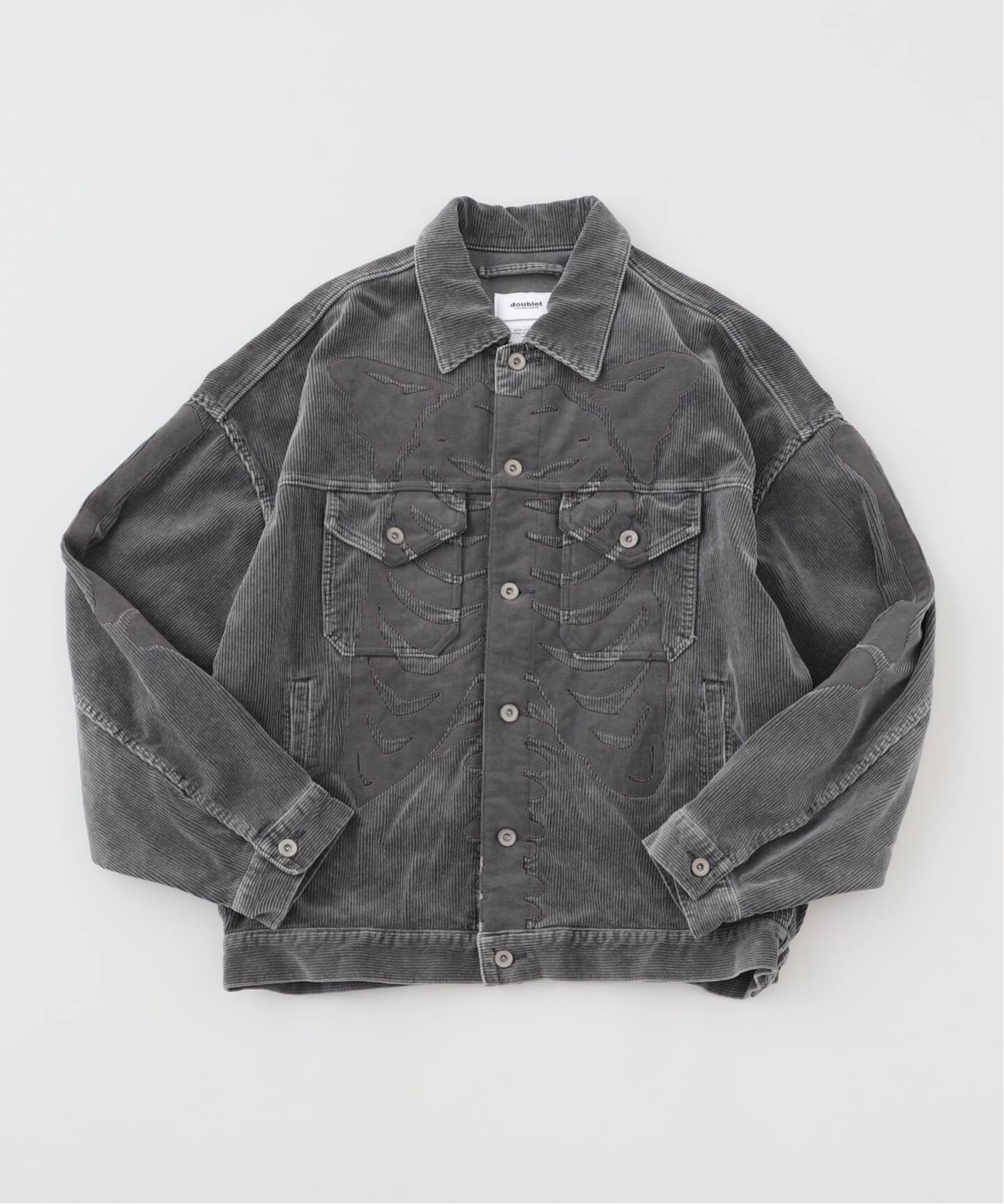 doublet / ダブレット BONE APPLIQUE CORDUROY JACKET（その他