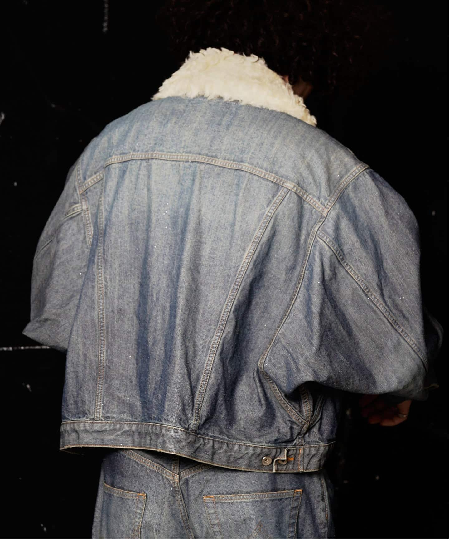 doublet / ダブレット WOVEN SEQUIN DENIM JACKET（その他ブルゾン