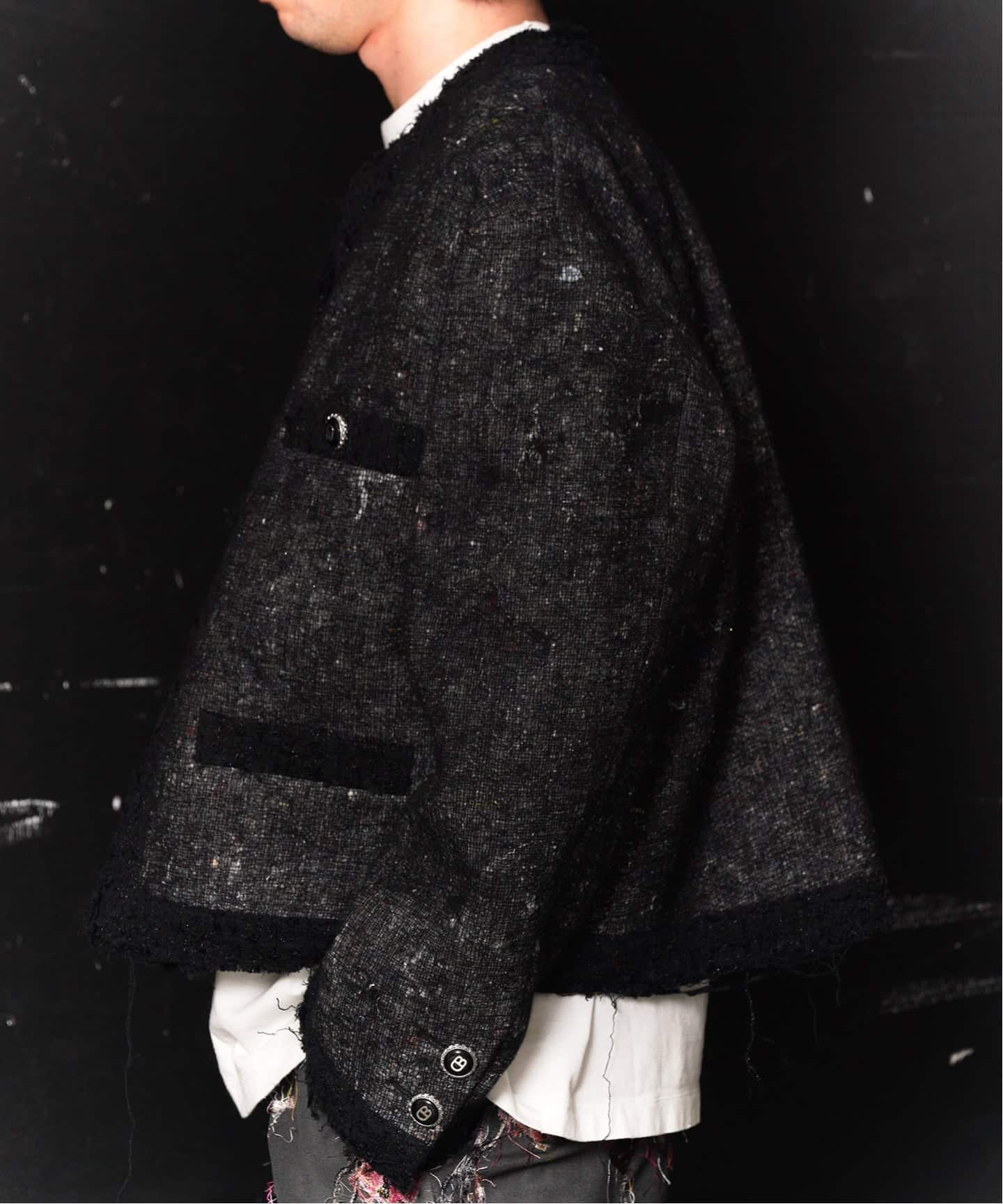 doublet / ダブレット RECYCLED FELT TWEED-STYLE JACKET