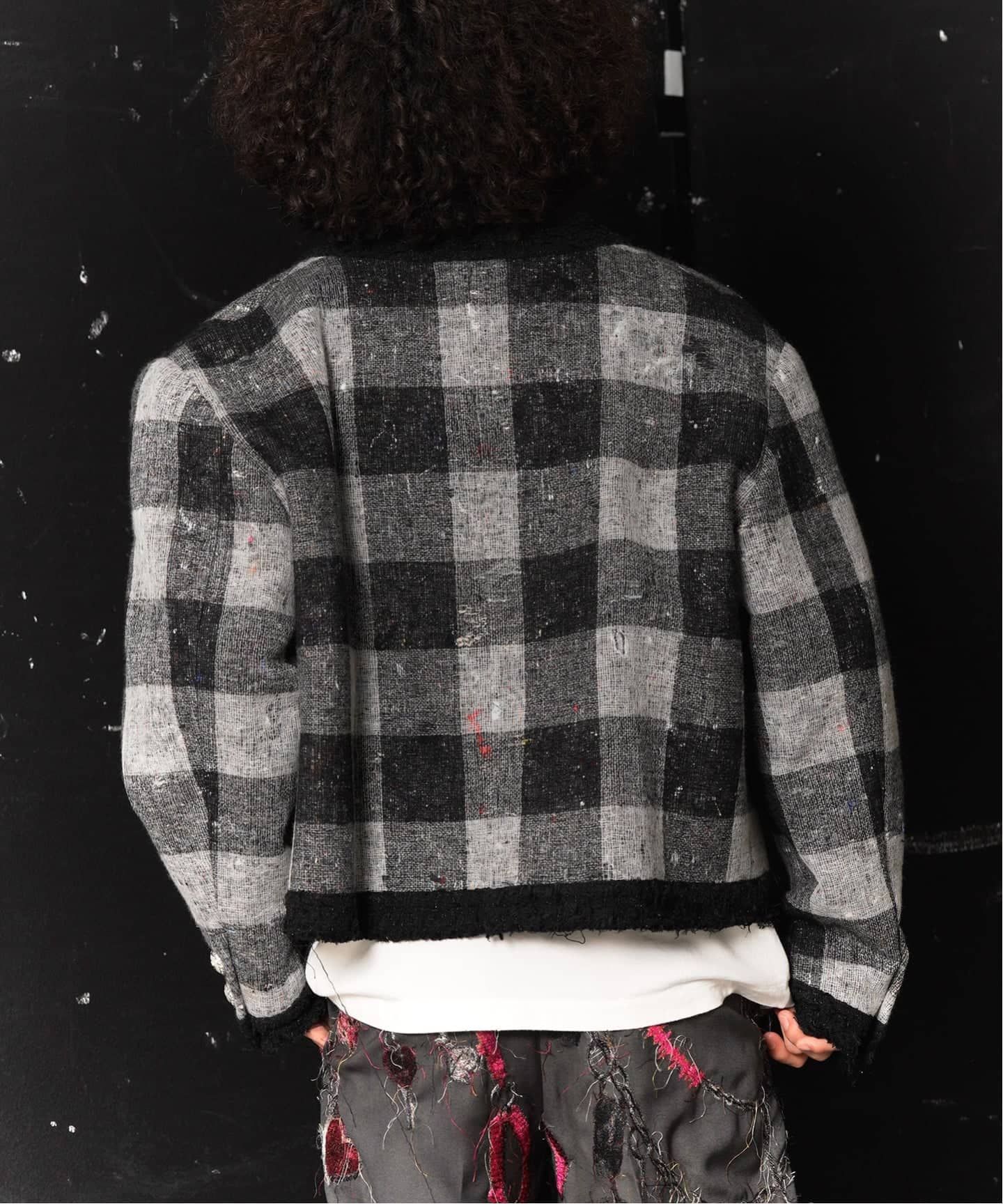 doublet / ダブレット RECYCLED FELT TWEED-STYLE JACKET
