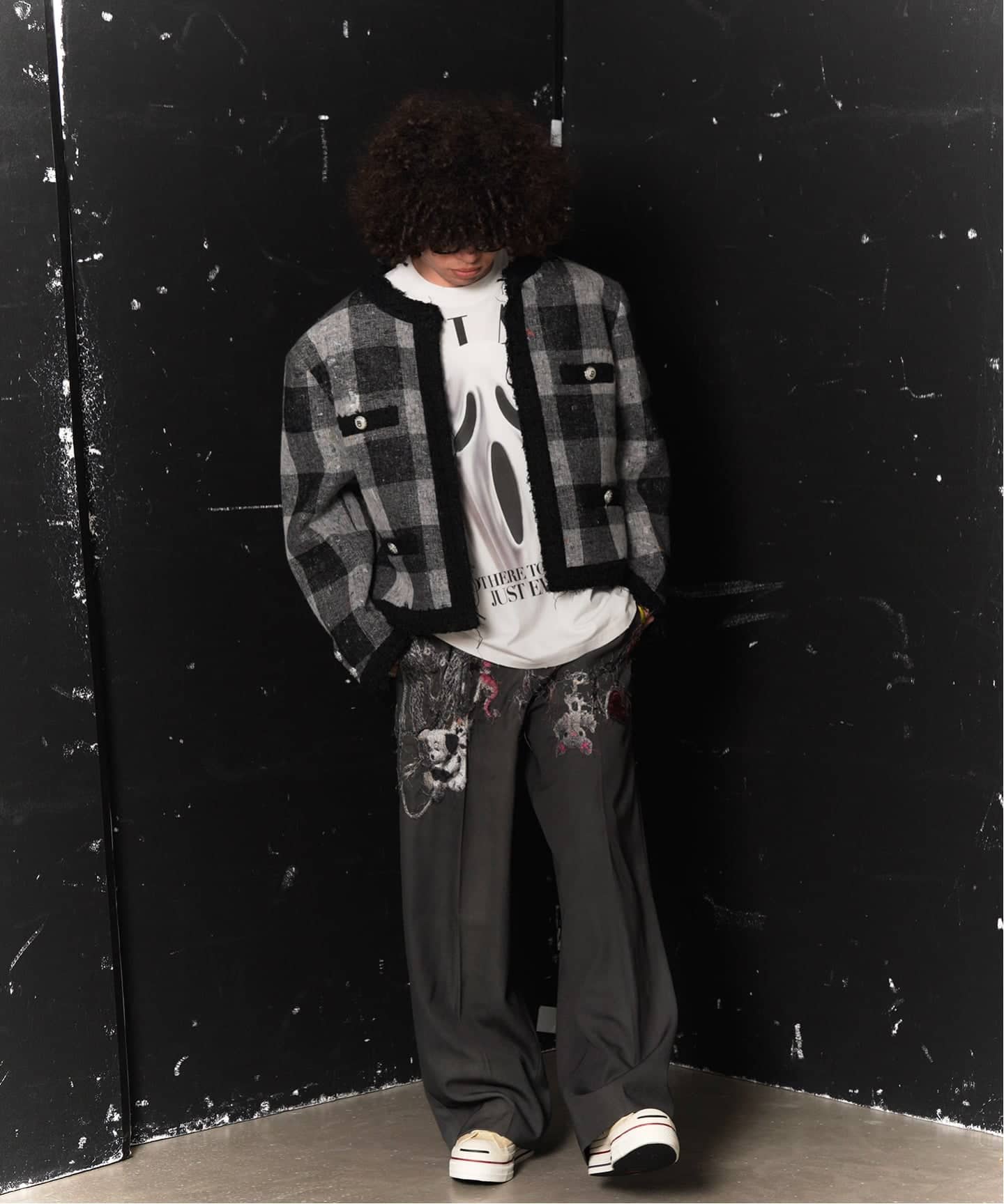 doublet / ダブレット RECYCLED FELT TWEED-STYLE JACKET