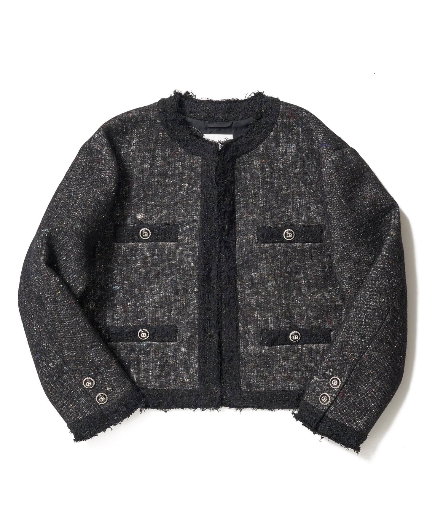 【doublet】MEN ブルゾン TWEED SOUVENIOR JACKET doublet TWEED SOUVENIOR JACKET (23AW07BL170) | doublet