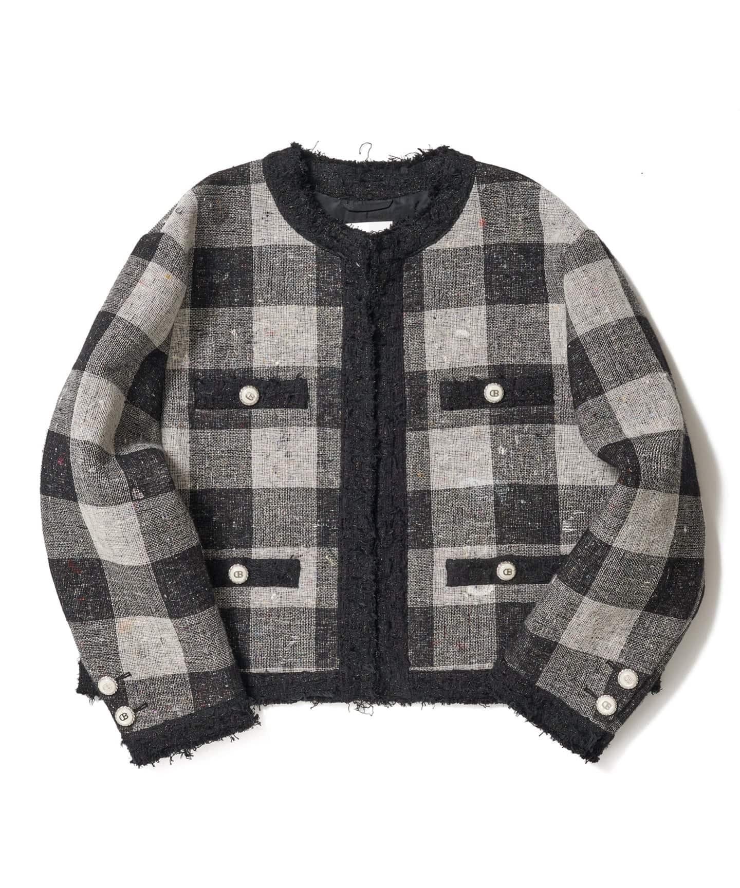 doublet / ダブレット RECYCLED FELT TWEED-STYLE JACKET