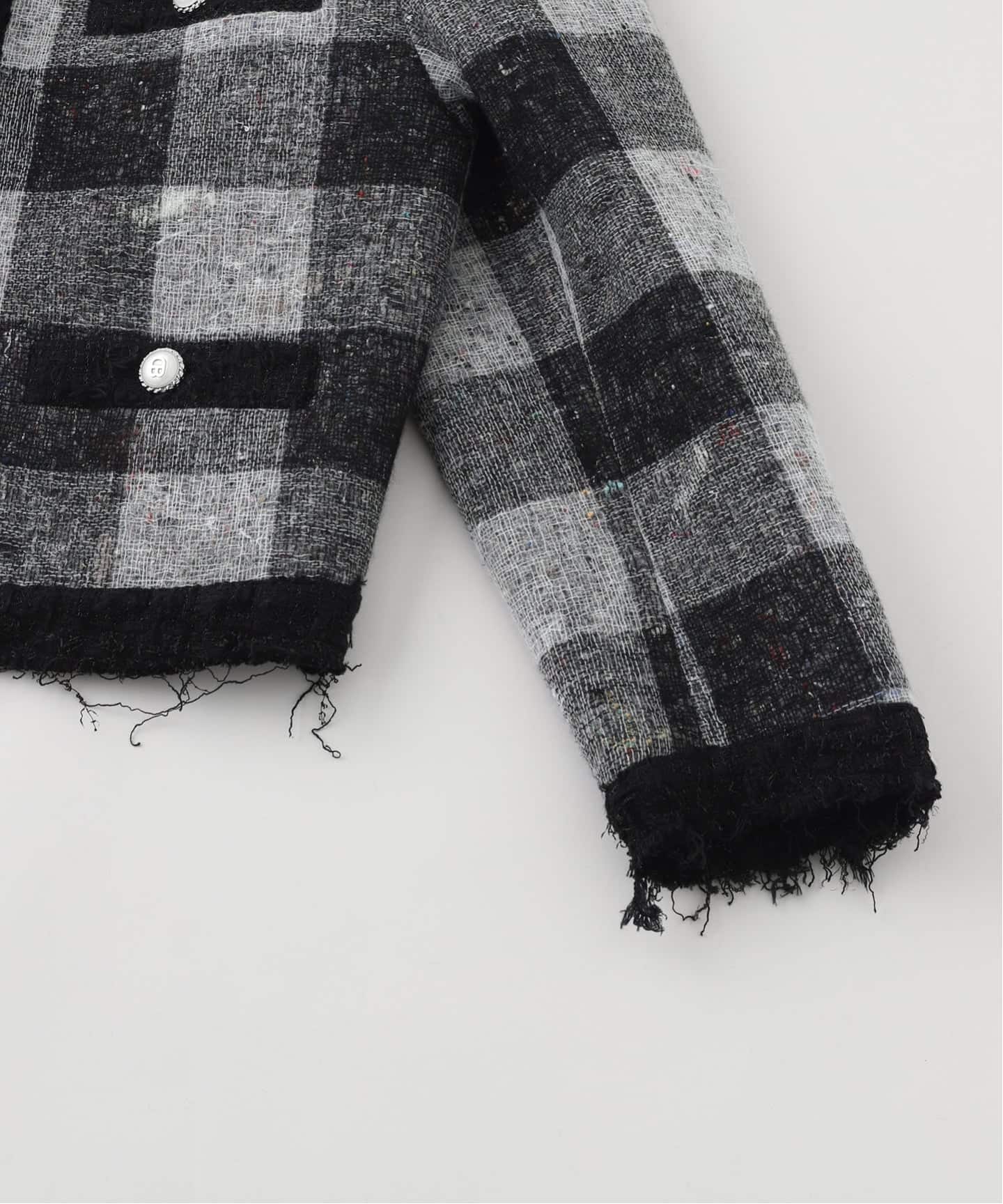 【doublet】MEN ブルゾン TWEED SOUVENIOR JACKET doublet TWEED SOUVENIOR JACKET (23AW07BL170) | doublet