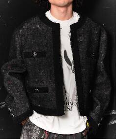 doublet / ダブレット RECYCLED FELT TWEED-STYLE JACKET（その他 