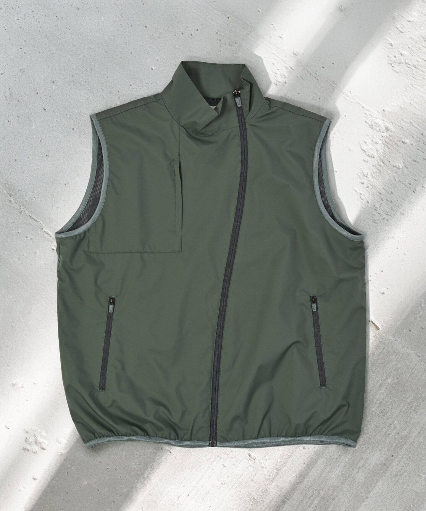 MARMOT CAPITAL / マーモット キャピタル】 CURVE ZIP UP NYLON
