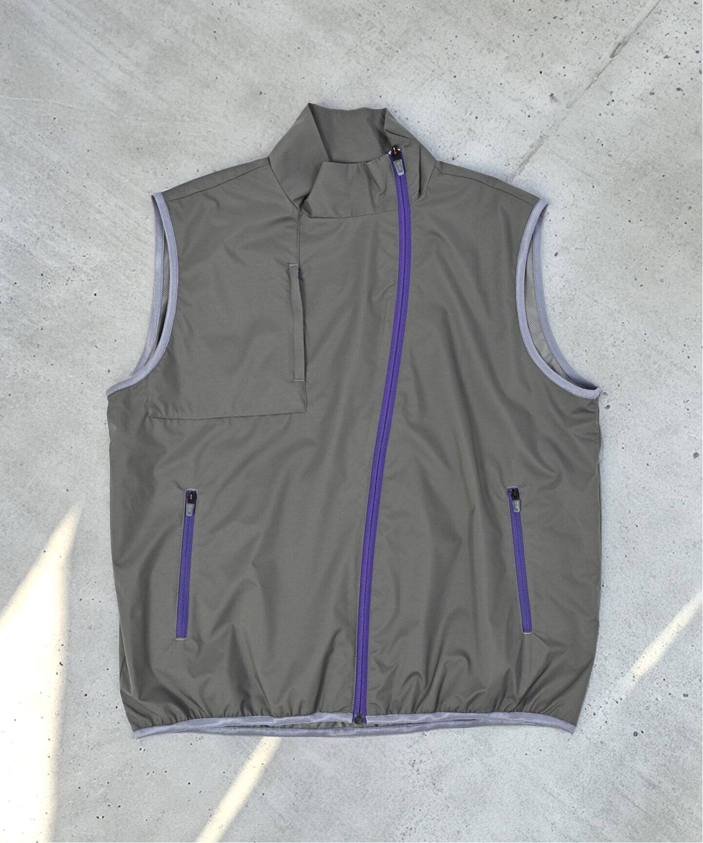 MARMOT CAPITAL / マーモット キャピタル】 CURVE ZIP UP NYLON