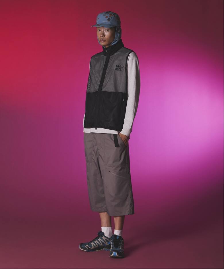 MARMOT CAPITAL】 PERTEX FLONT MESH COMBI VEST 25SSL3- 03（ベスト 