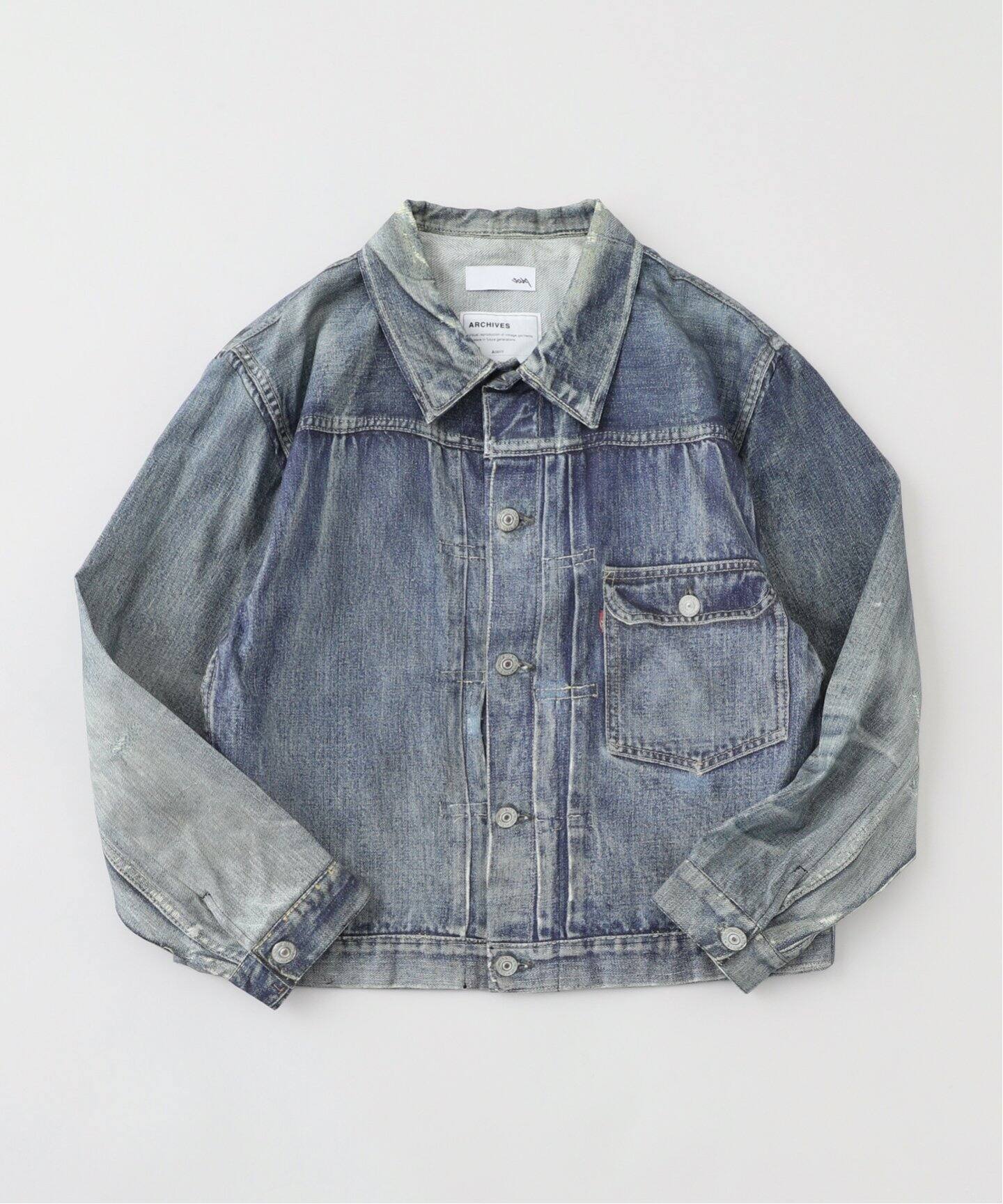 TOLQ/トルク】 Trompe loeil Denim Jacket 25-1102（デニムジャケット 