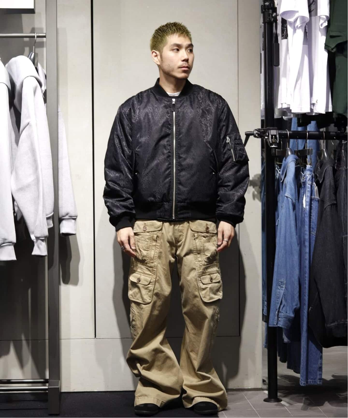 BoTT / ボット Jacquard MA-1 Jacket（MA-1）｜WISM（ウィズム）の通販