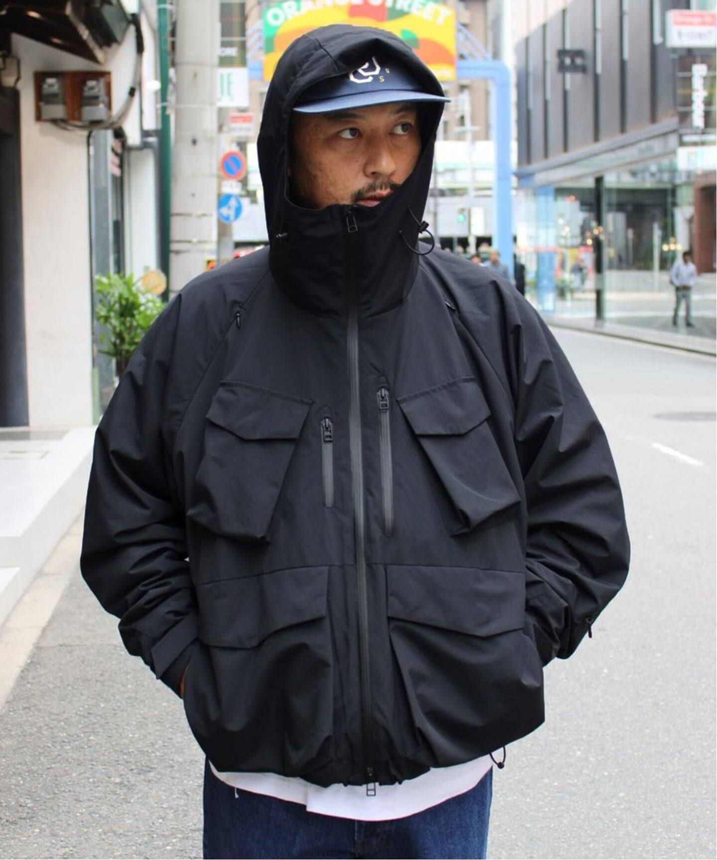 ROTOL ロトル SHELL PARKA BLACK ３ ROTOL（ロトル）VENTILATION SHELL PARKA 3L – process