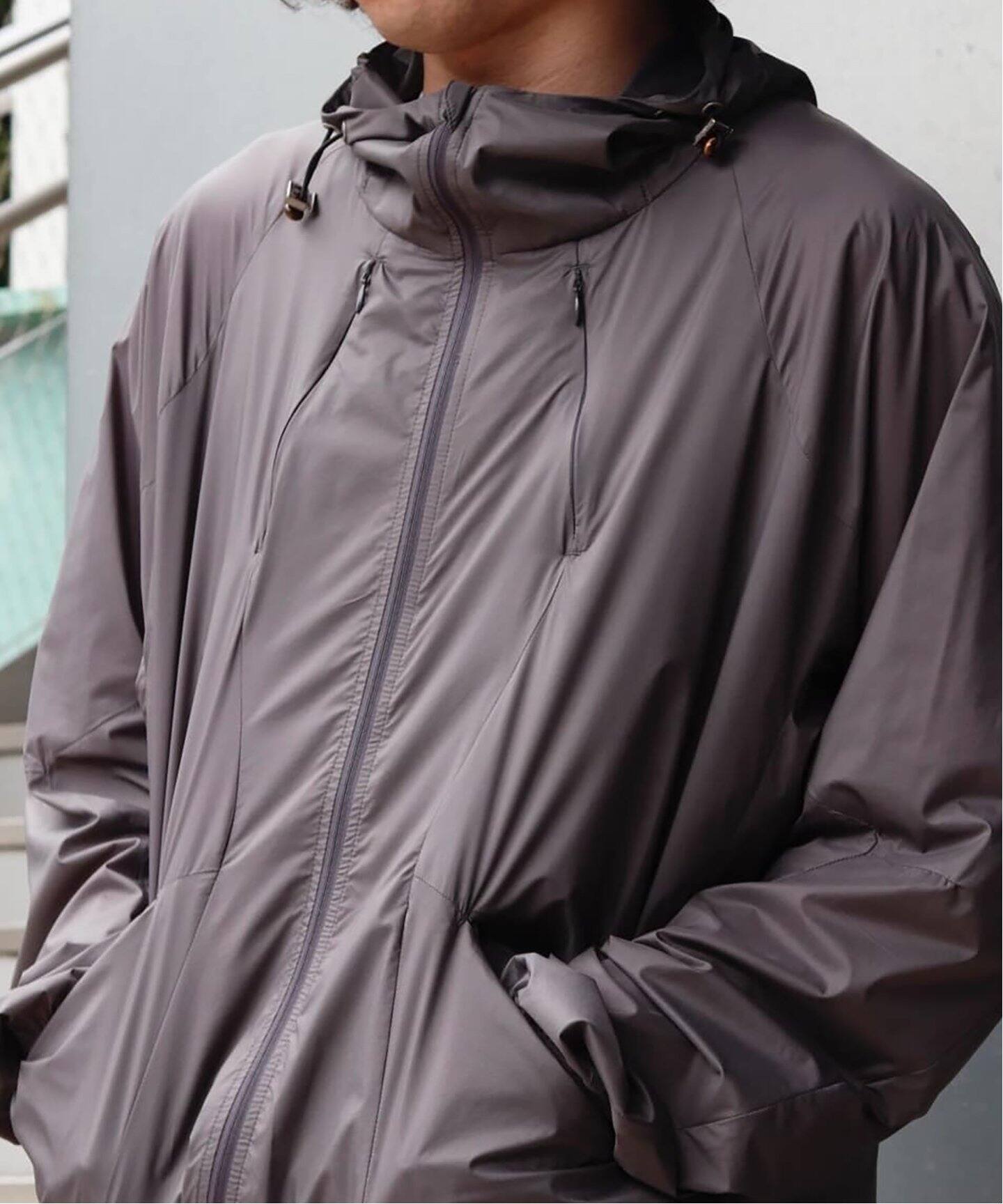 NVRFRGT / ネヴァーフォーゲット PANELED LIGHT WEIGHT HOODED JACK 