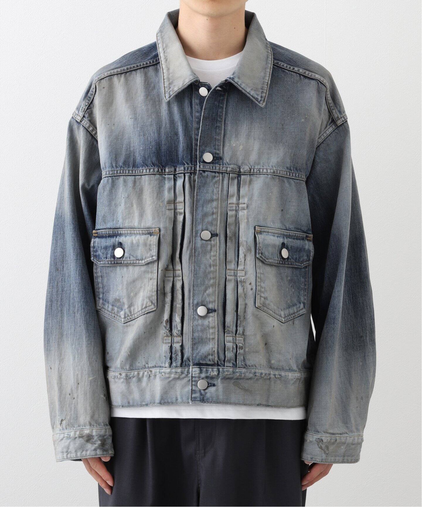 ANCELLM / アンセルム】 AGING DENIM JACKET ANCJK49（デニム 