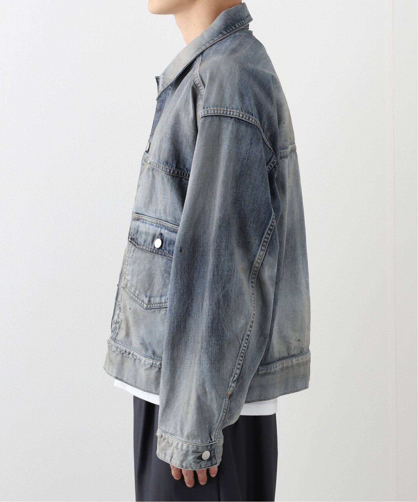ANCELLM / アンセルム】 AGING DENIM JACKET ANCJK49（デニム 