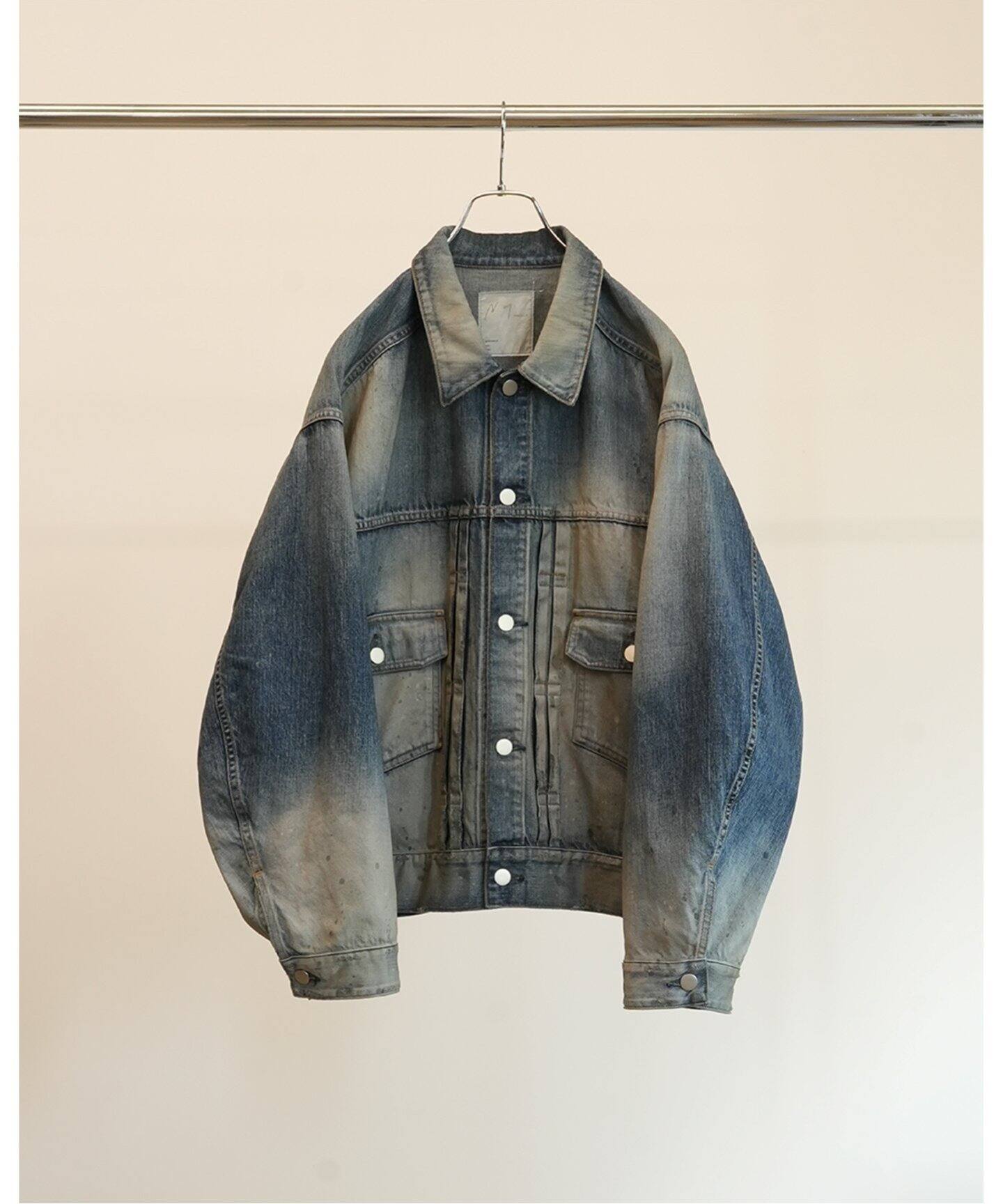 ANCELLM / アンセルム】 AGING DENIM JACKET ANCJK49（デニム 
