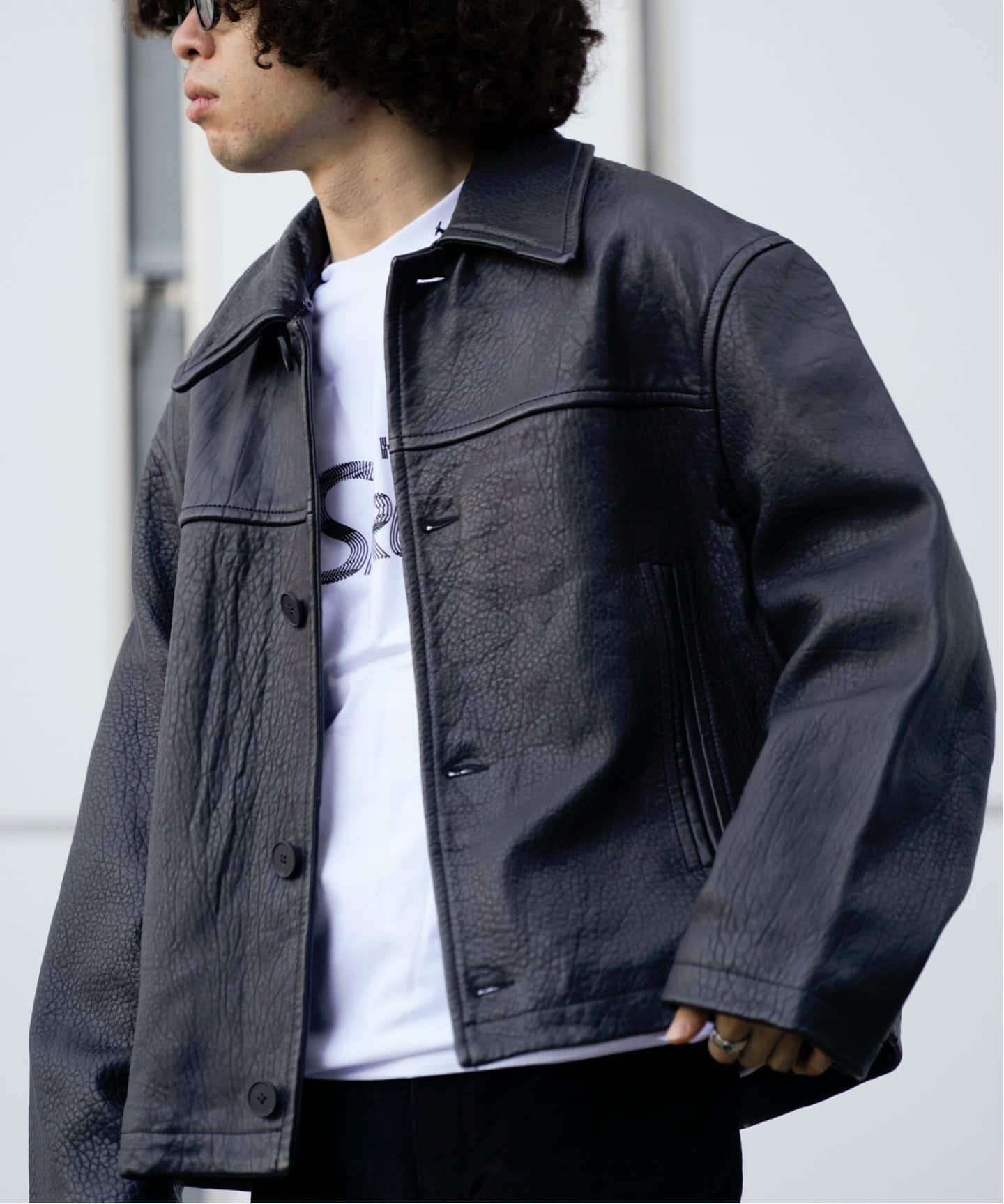 STUDIO NICHOLSON / スタジオ ニコルソン DEL/SHEARLING COLLAR JK