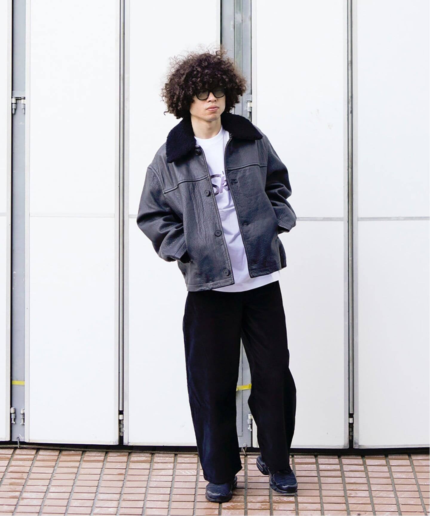 STUDIO NICHOLSON / スタジオ ニコルソン DEL/SHEARLING COLLAR JK