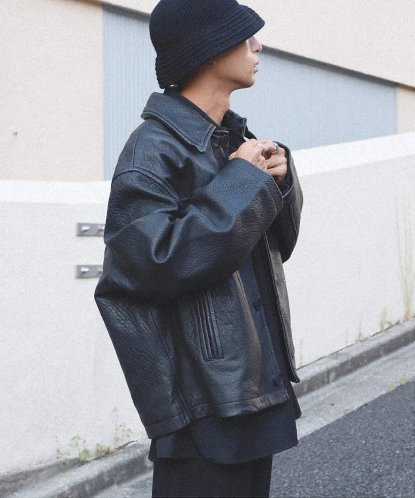 STUDIO NICHOLSON / スタジオ ニコルソン DEL/SHEARLING COLLAR JK