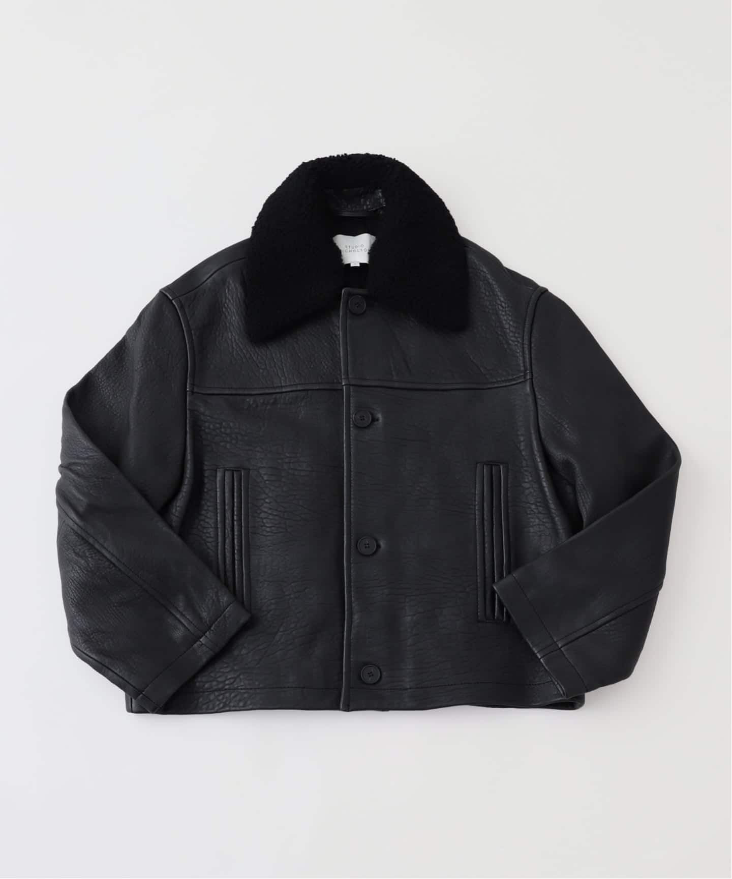 STUDIO NICHOLSON / スタジオ ニコルソン DEL/SHEARLING COLLAR JK