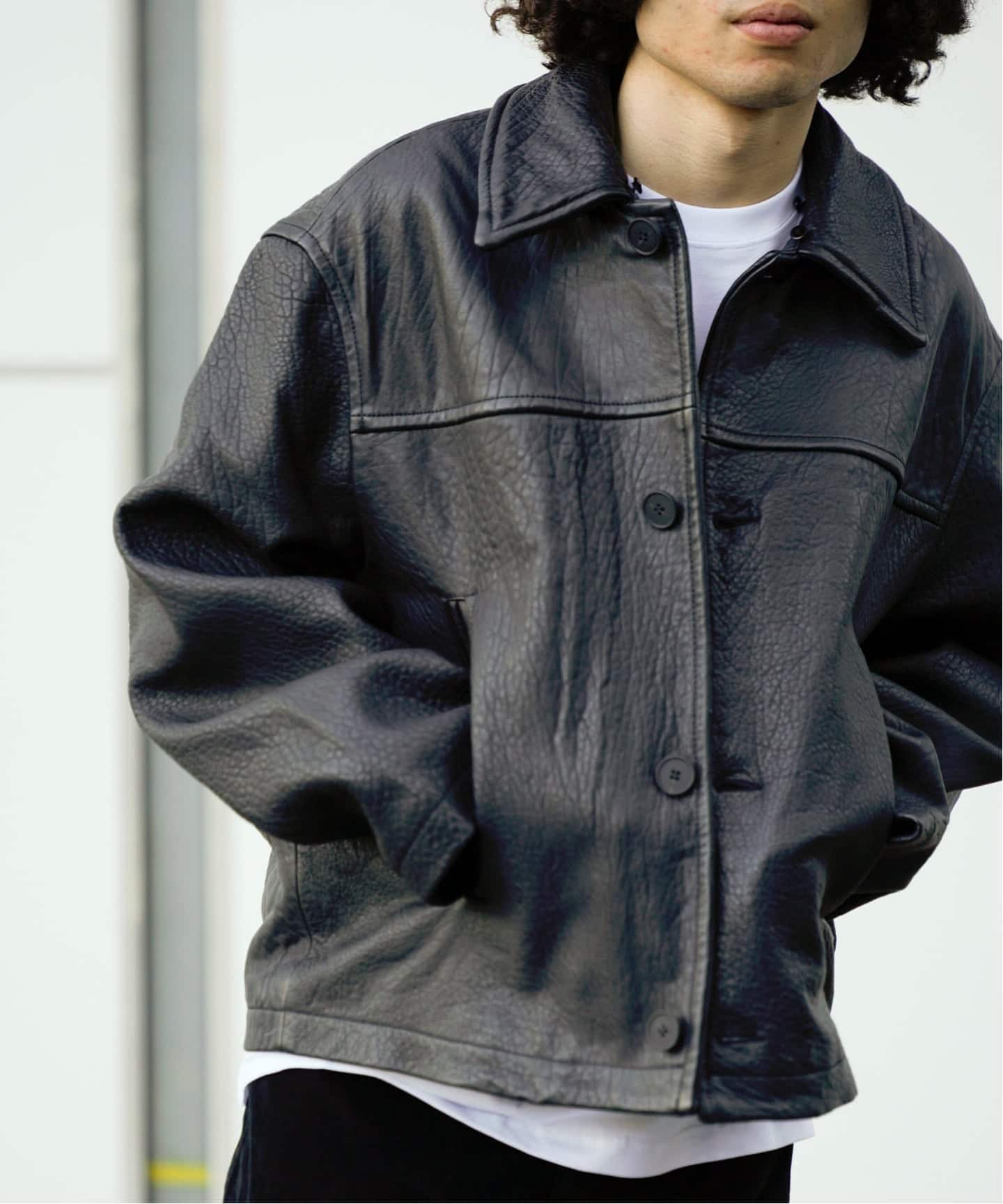 ジャケット・アウター STUDIO NICHOLSON WINTER FILD JACKET STUDIO NICHOLSON(スタジオ ニコルソン)のOUTERWEAR － SHORT