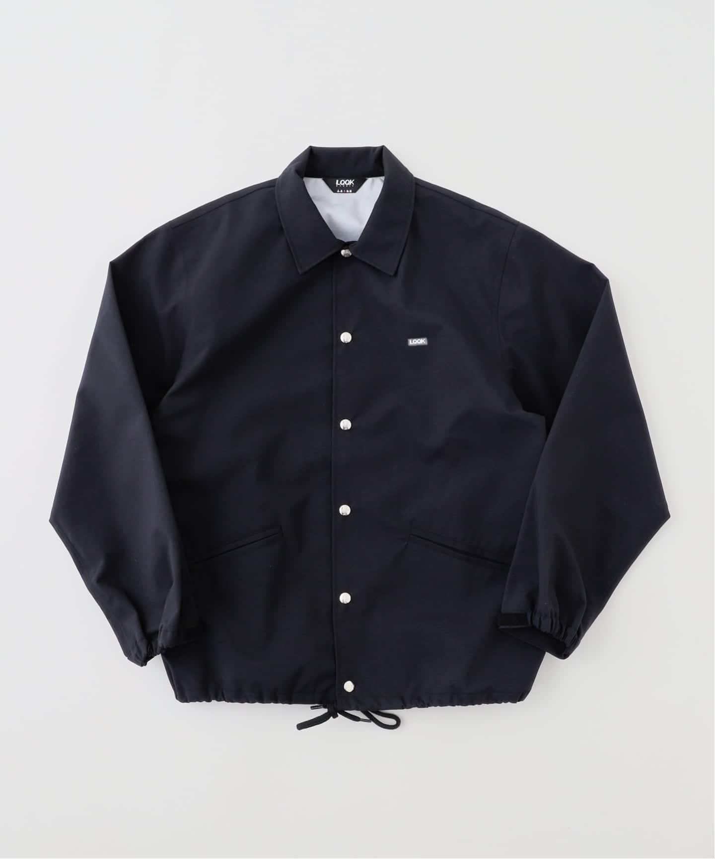 25ss新品 LQQK Studio ルックスタジオ ナイロンコーチジャケットL LQQK STUDIO / ルックスタジオ NYLON LOOSE COACH JACKET