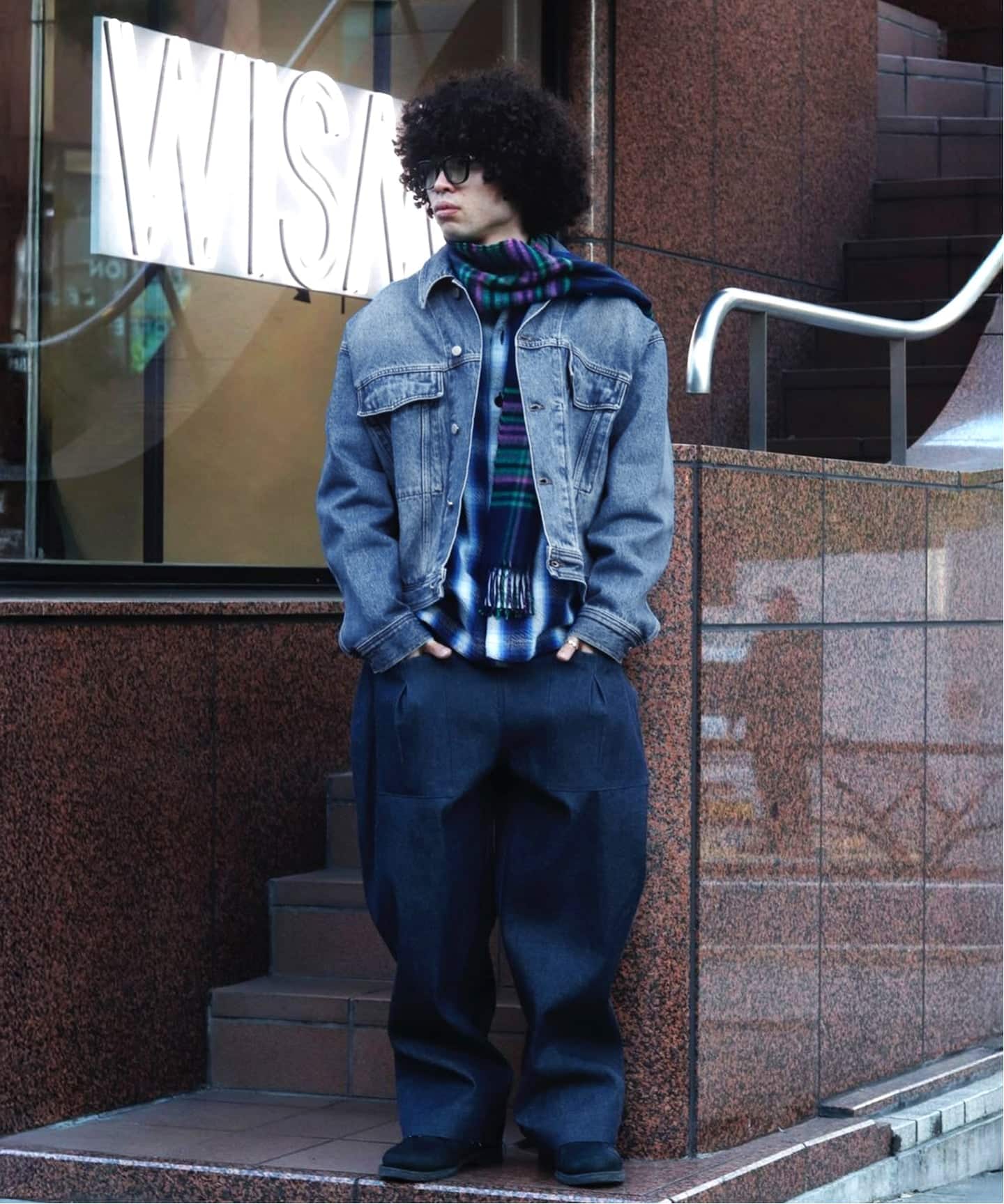 STUDIO NICHOLSON / スタジオ ニコルソン STEIN/14OZ REGEN DENIM