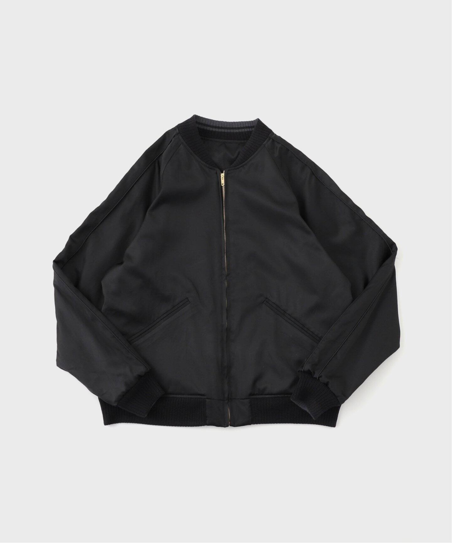 UNUSED（アンユーズド） Reversible Rayon Satin Blouson