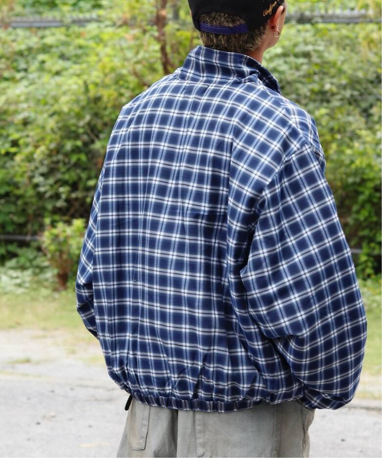 INTODUSK / イントゥダスク PLAID PADDED JACKET（その他ブルゾン 