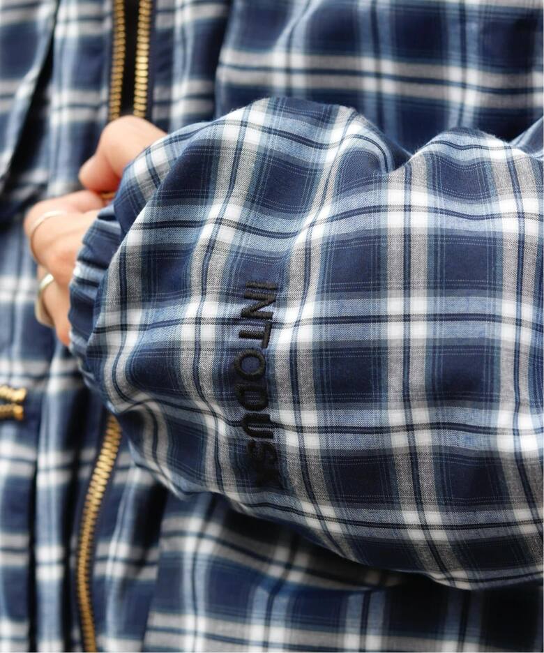 INTODUSK / イントゥダスク PLAID PADDED JACKET（その他ブルゾン 