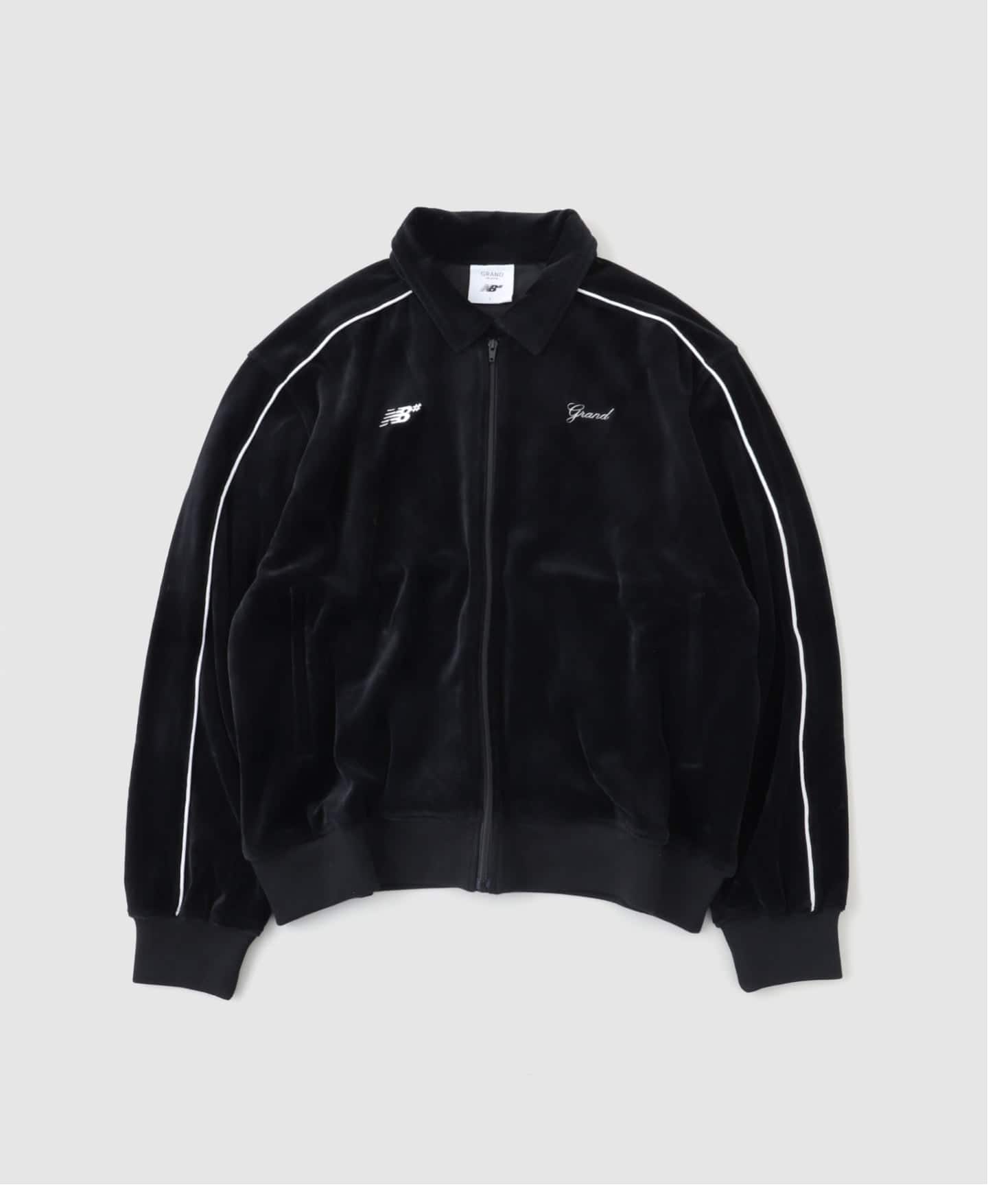 GRAND × NEW BALNCE VELOUR TRACK JACKET（その他ブルゾン／アウター