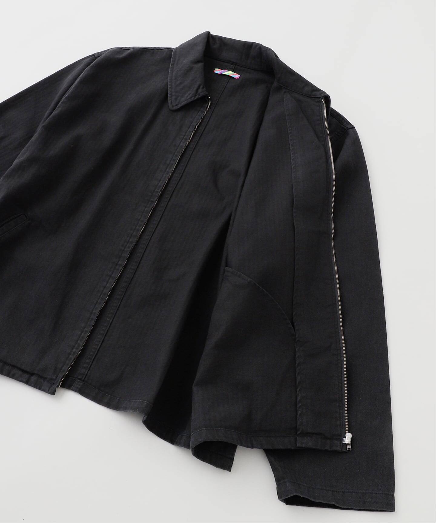 is-ness / イズネス HERRINGBONE ZIP JACKET（その他ブルゾン