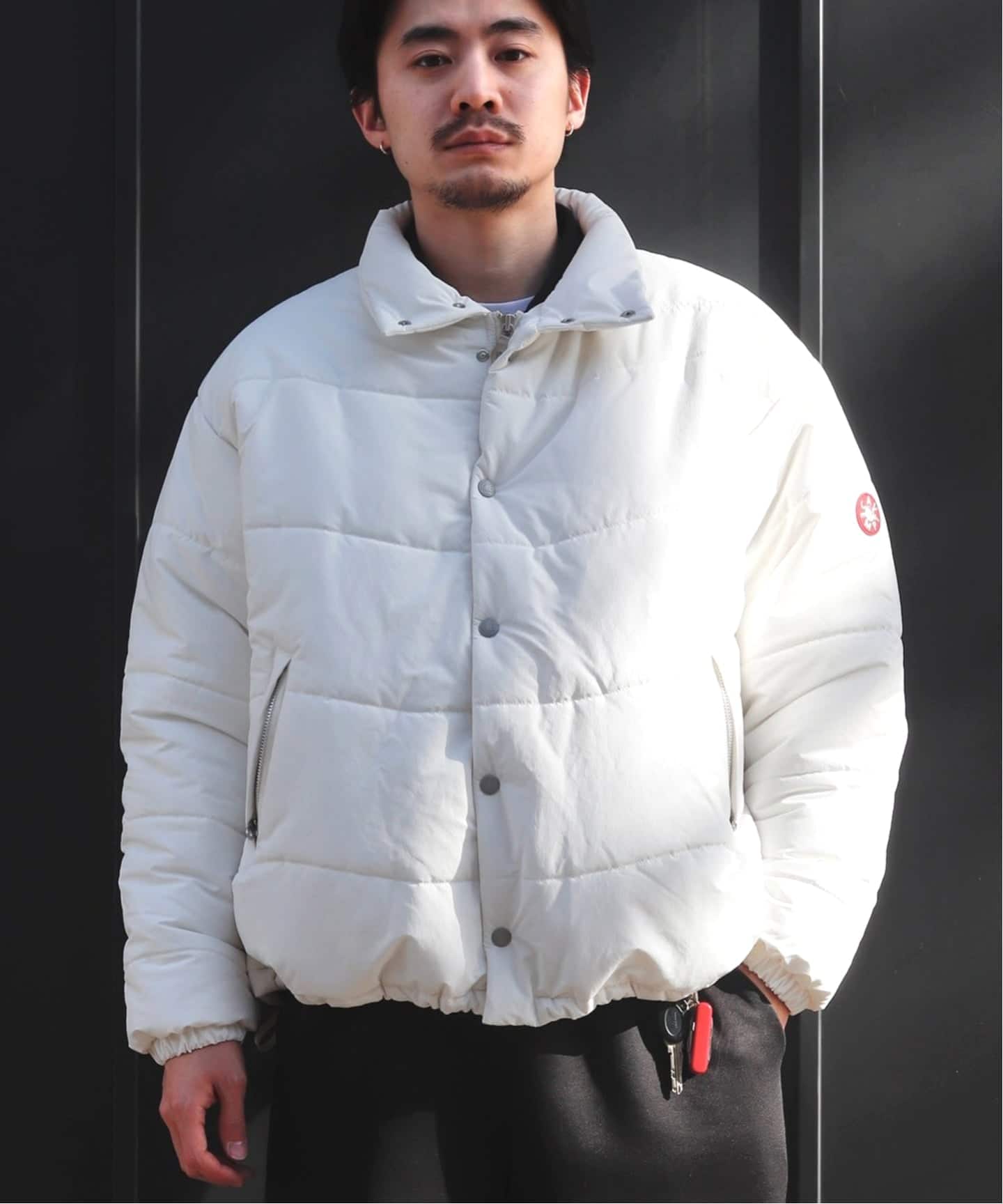 ジャケット・アウター C.E WAVE STITCH PUFF JACKET C.E - Wave Stitch Puff Jacket Grey | ALTERFATE