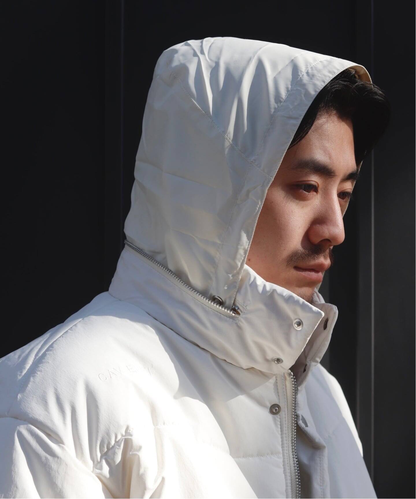 C.E / シーイー cavempt WAVE STITCH PUFF JACKET WHIT（その他