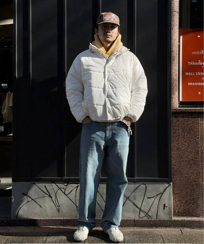 C.E / シーイー cavempt WAVE STITCH PUFF JACKET WHIT（その他 