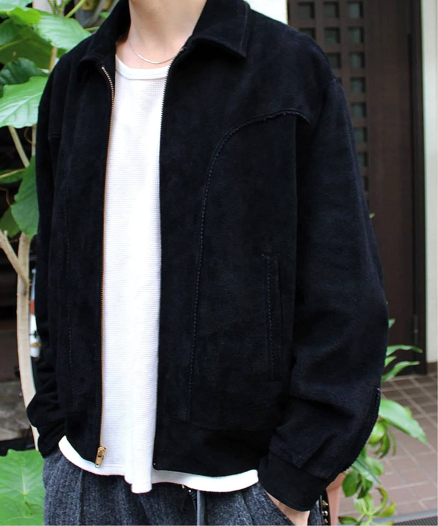 UNUSED / アンユーズド US2516 COW LEATHER JACKET（レザージャケット