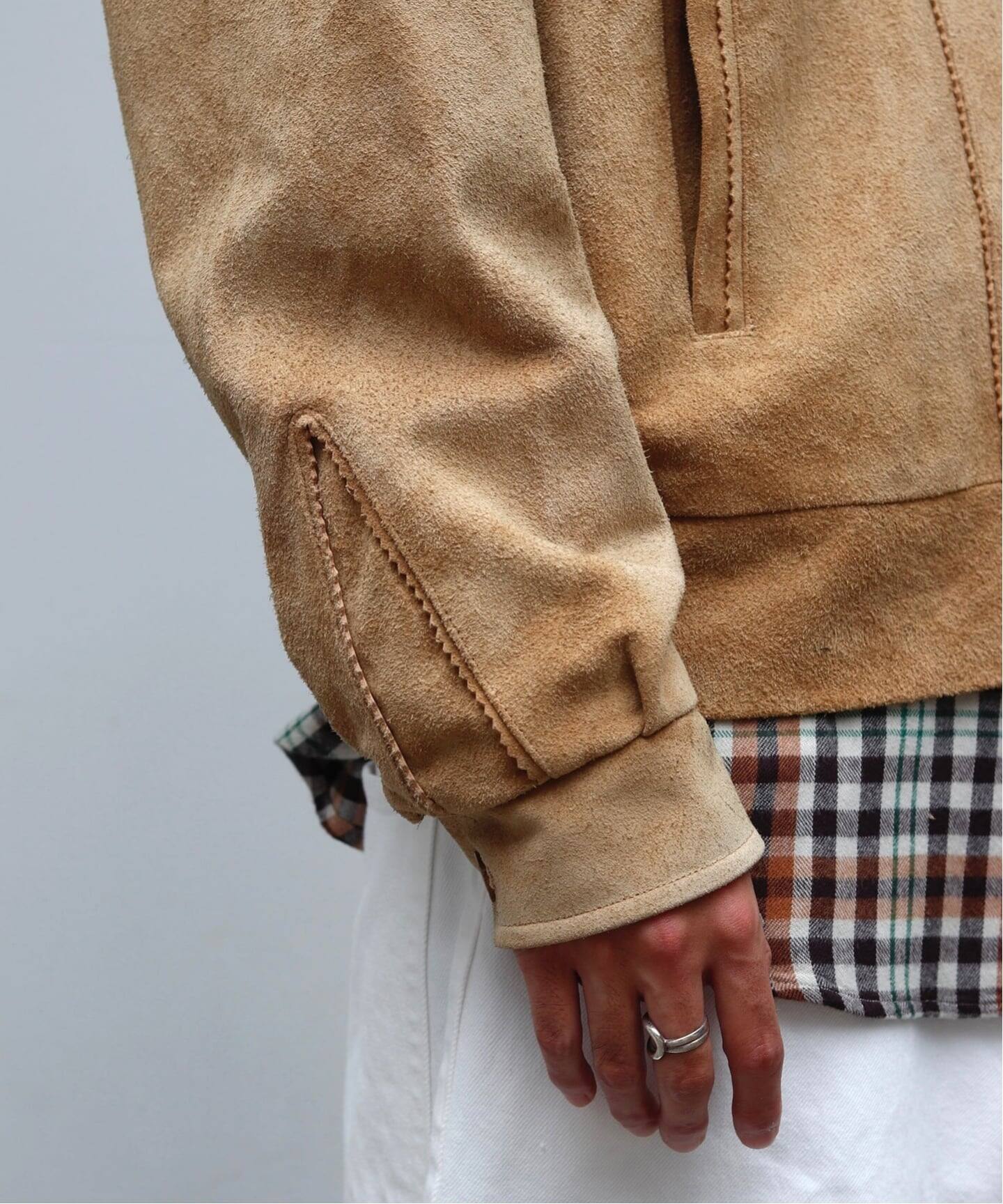 UNUSED / アンユーズド US2516 COW LEATHER JACKET（レザージャケット